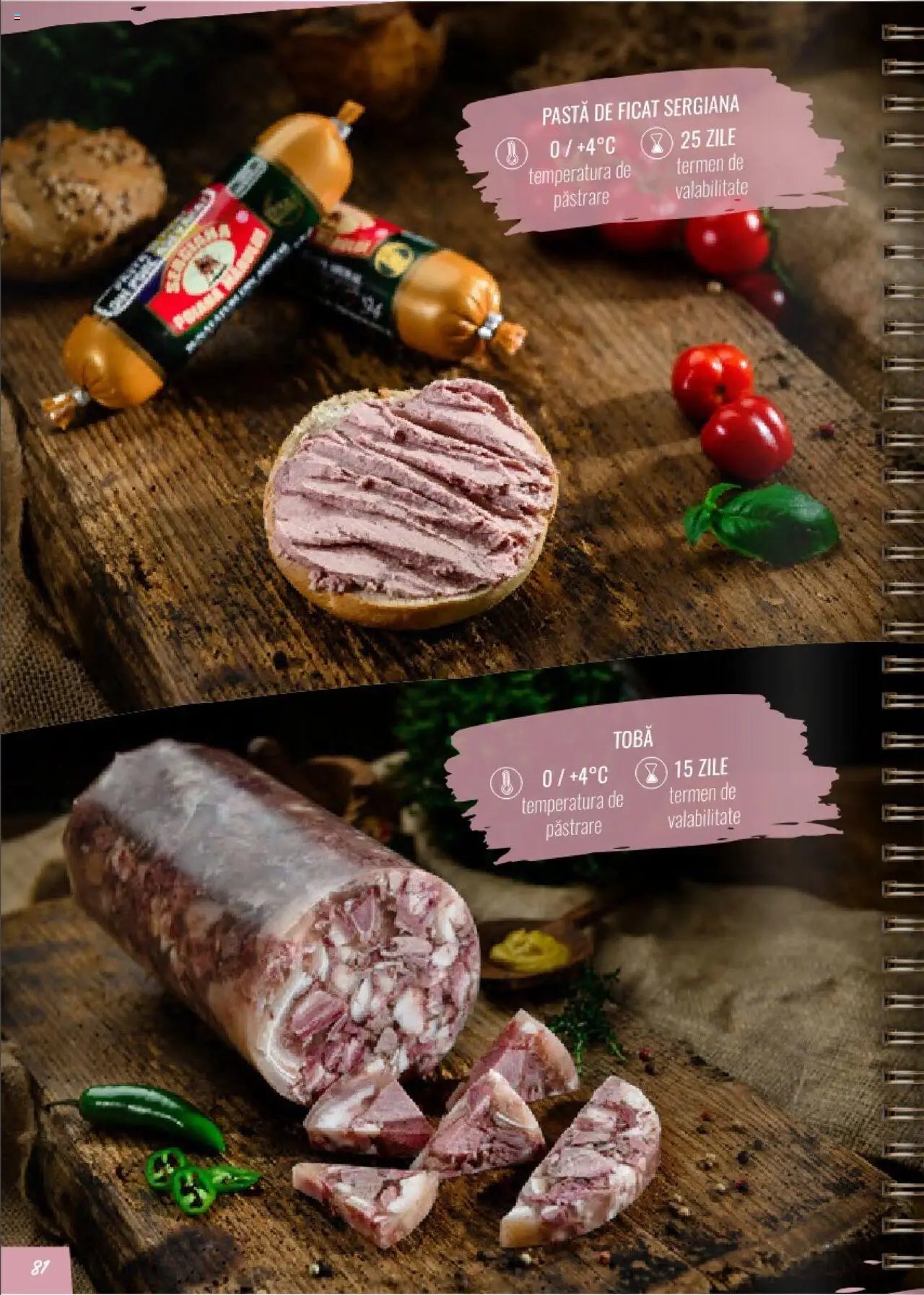 Sergiana catalog - Tartinabile și de sezon 