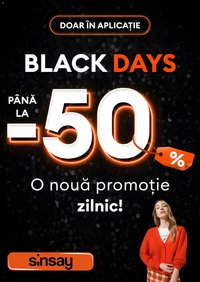 Sinsay Black Friday