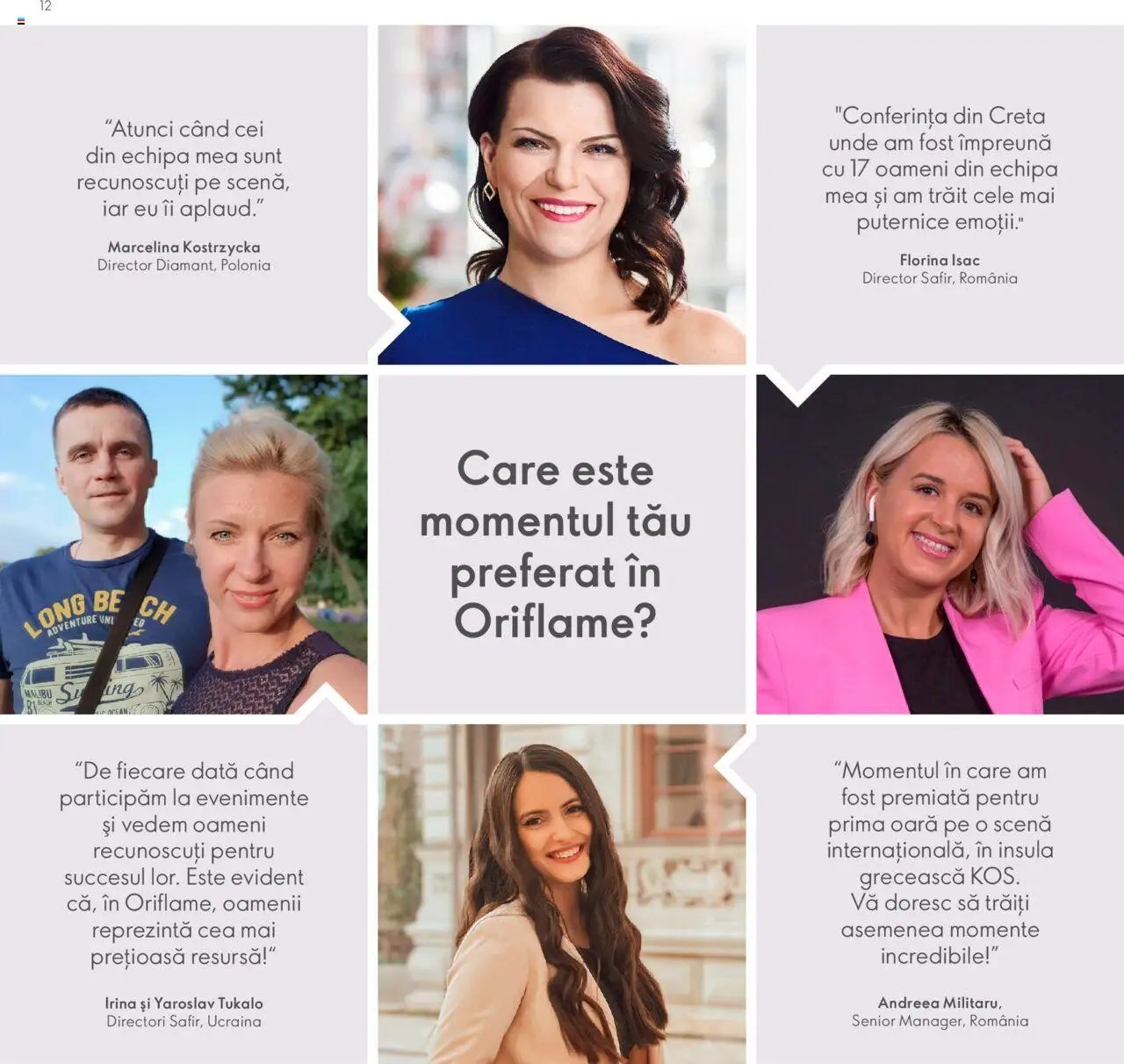 Oriflame catalog - Planul de Succes pentru Partenerul de Brand