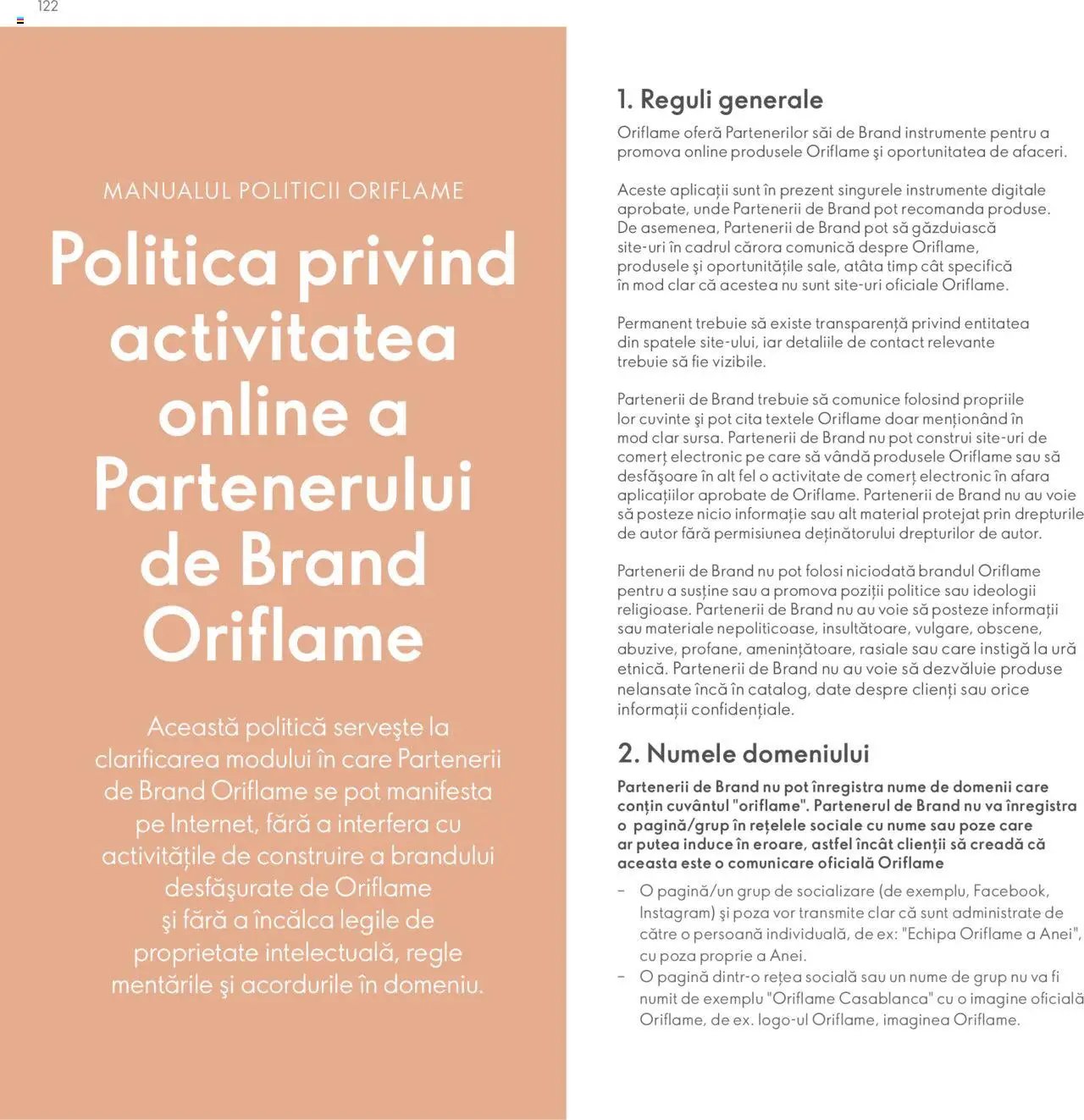 Oriflame catalog - Planul de Succes pentru Partenerul de Brand