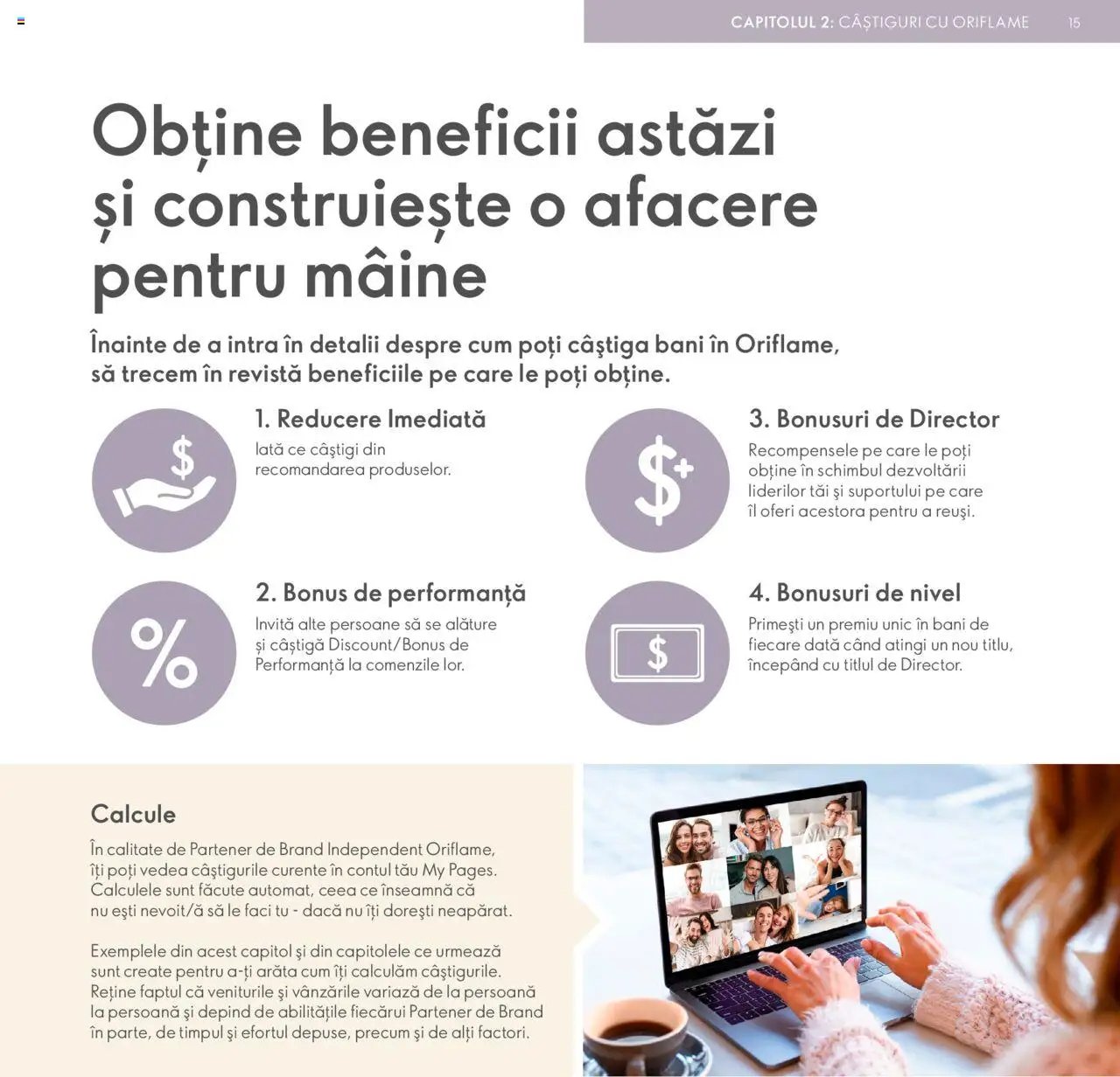 Oriflame catalog - Planul de Succes pentru Partenerul de Brand