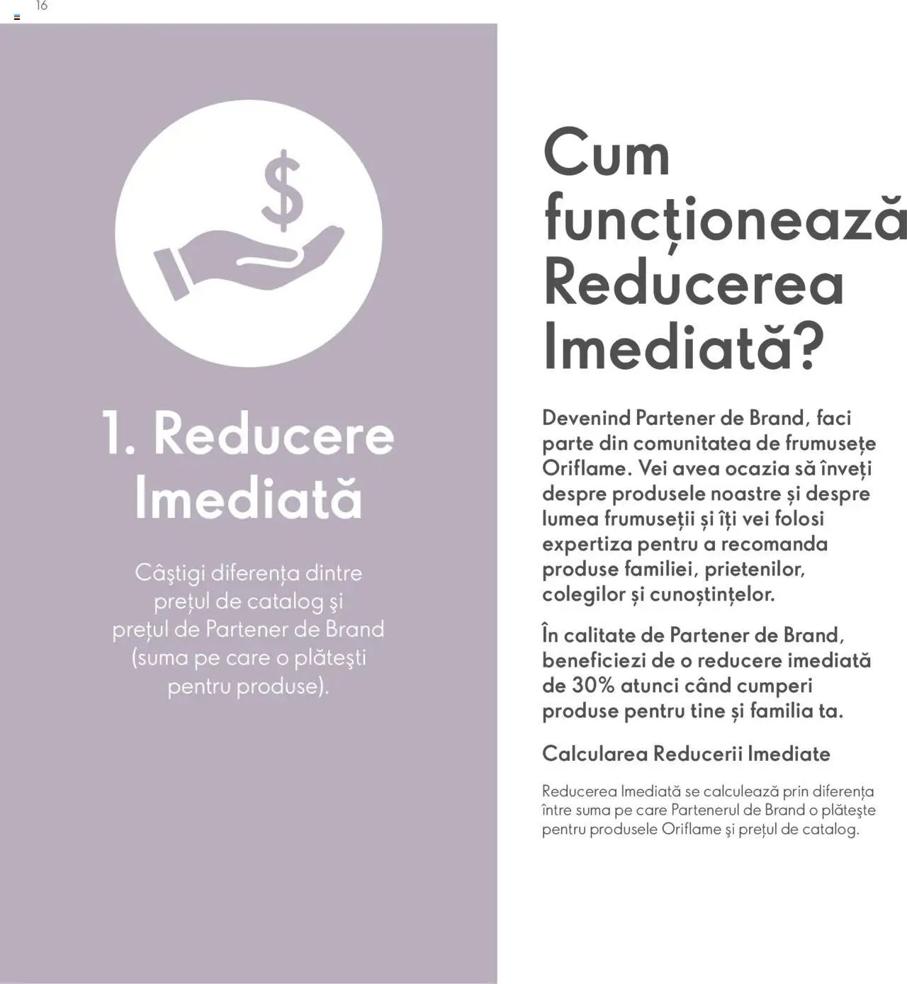 Oriflame catalog - Planul de Succes pentru Partenerul de Brand