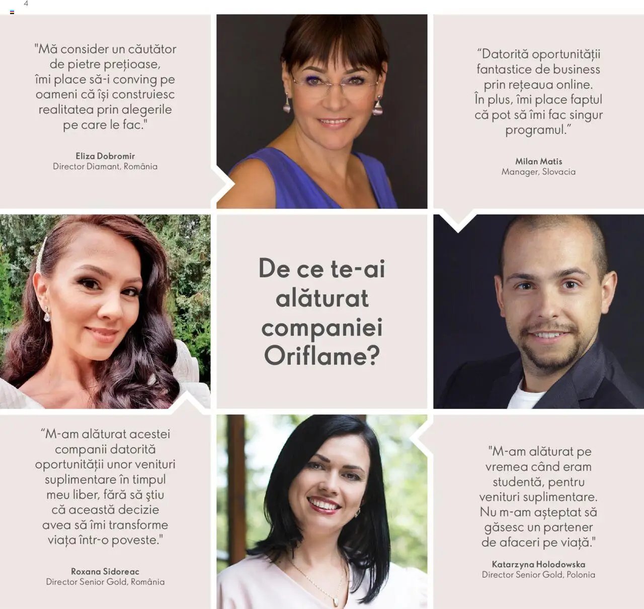Oriflame catalog - Planul de Succes pentru Partenerul de Brand