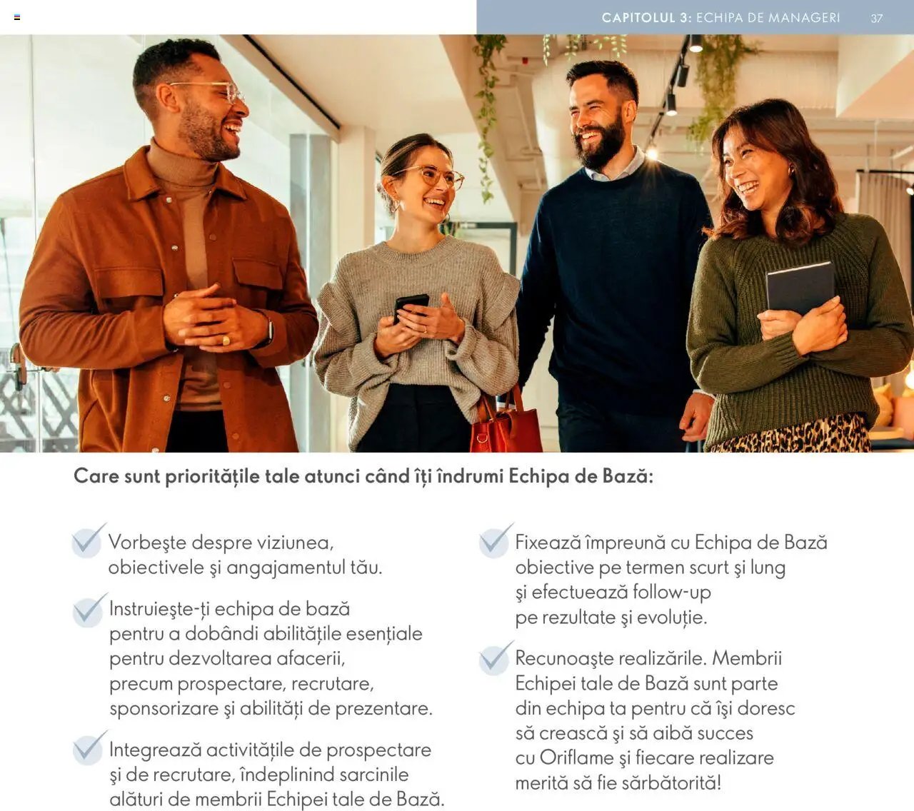 Oriflame catalog - Planul de Succes pentru Partenerul de Brand