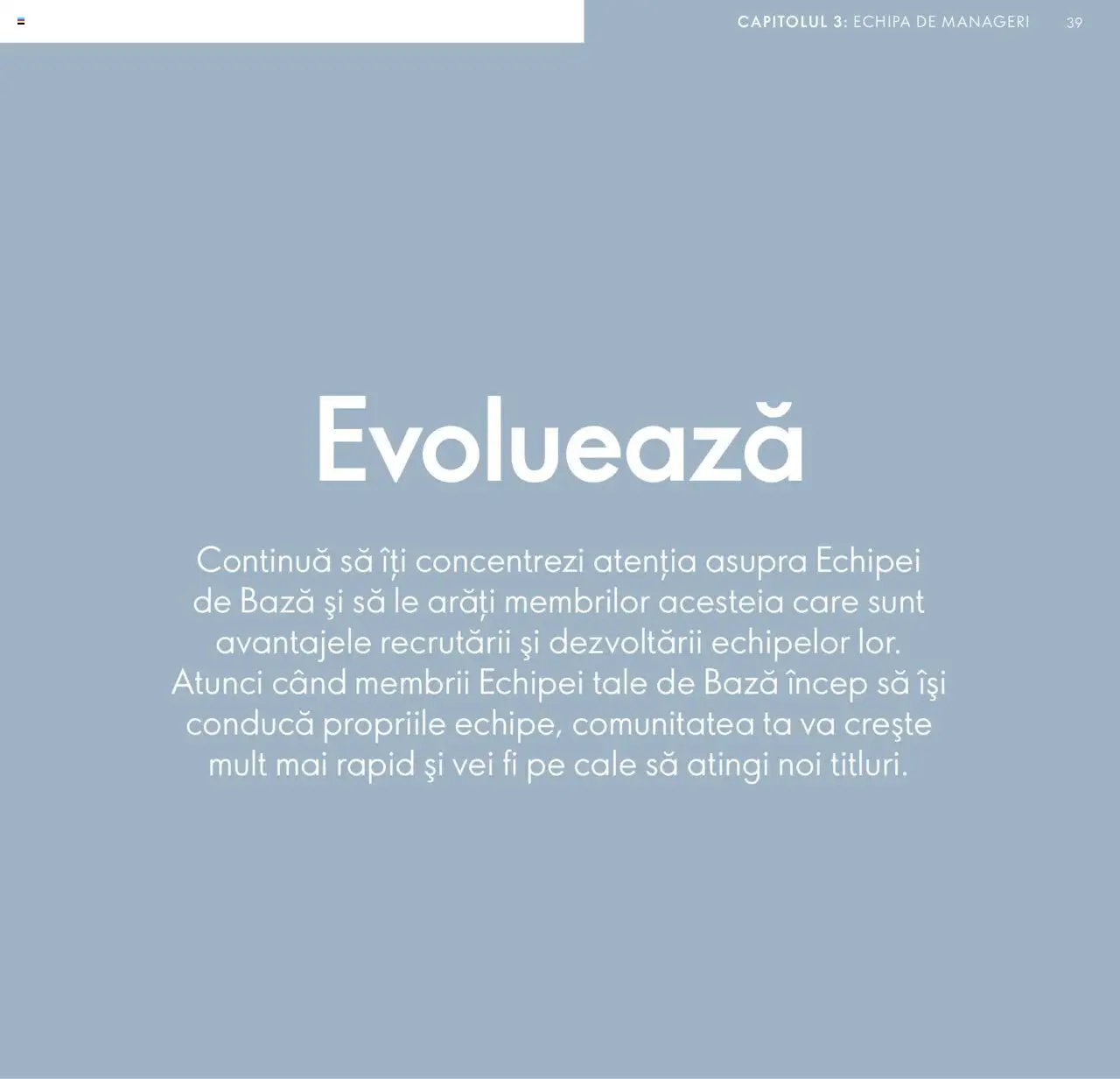 Oriflame catalog - Planul de Succes pentru Partenerul de Brand