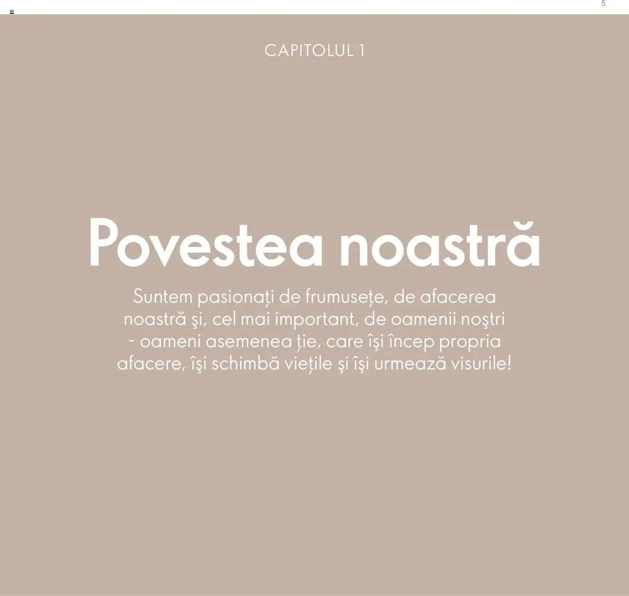 Oriflame catalog - Planul de Succes pentru Partenerul de Brand