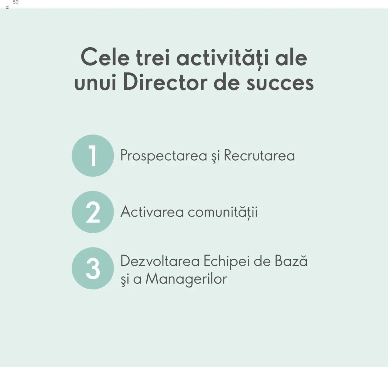 Oriflame catalog - Planul de Succes pentru Partenerul de Brand