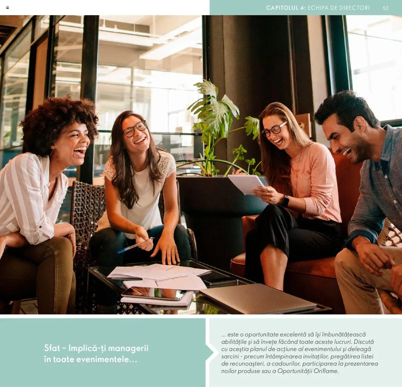 Oriflame catalog - Planul de Succes pentru Partenerul de Brand