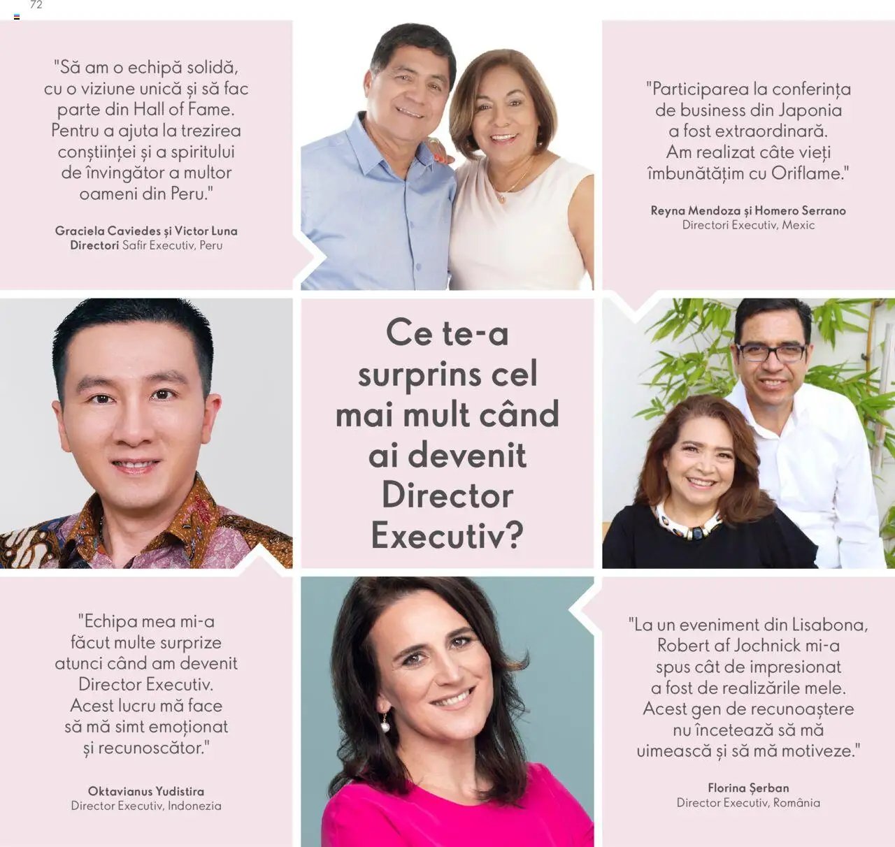 Oriflame catalog - Planul de Succes pentru Partenerul de Brand