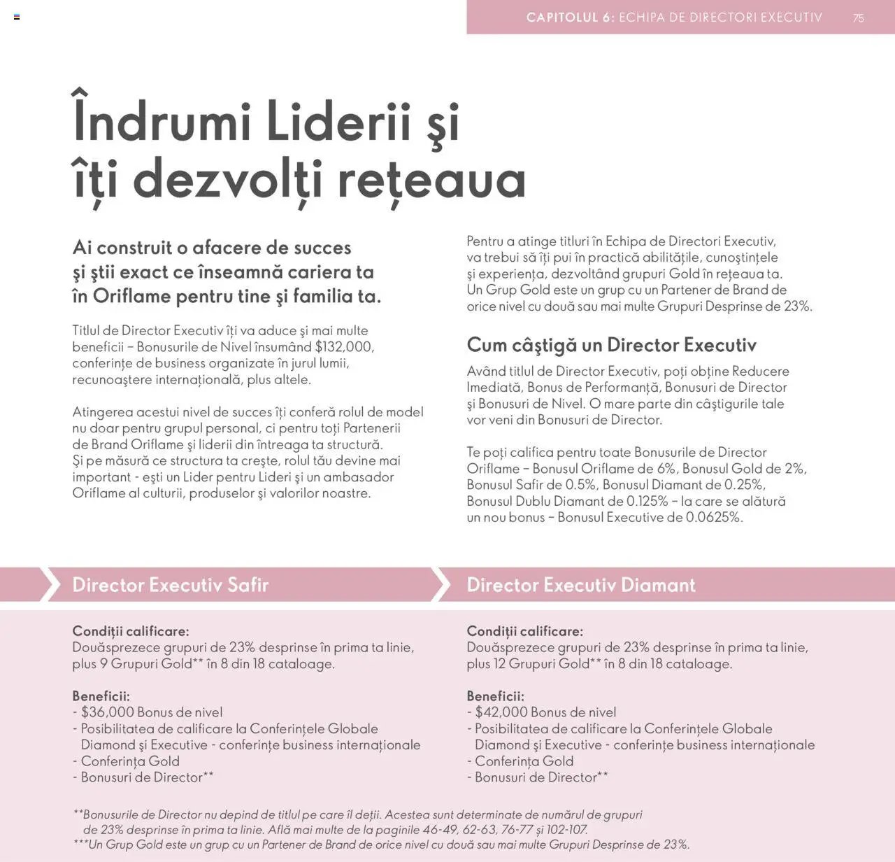 Oriflame catalog - Planul de Succes pentru Partenerul de Brand