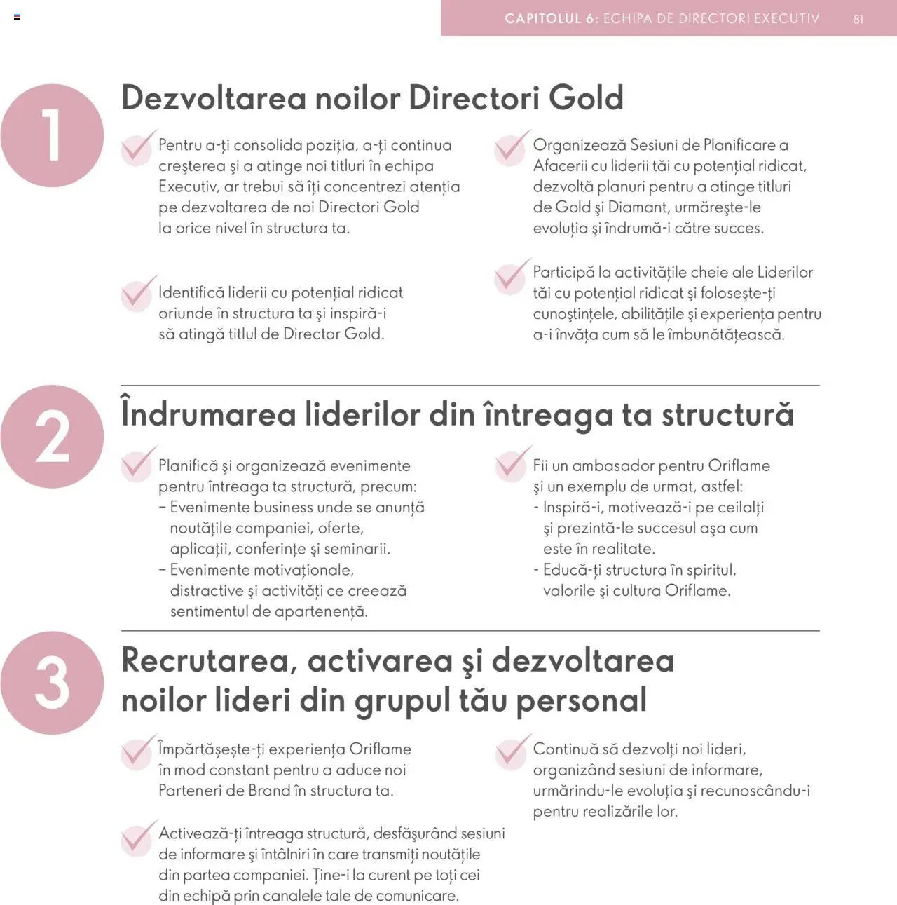 Oriflame catalog - Planul de Succes pentru Partenerul de Brand