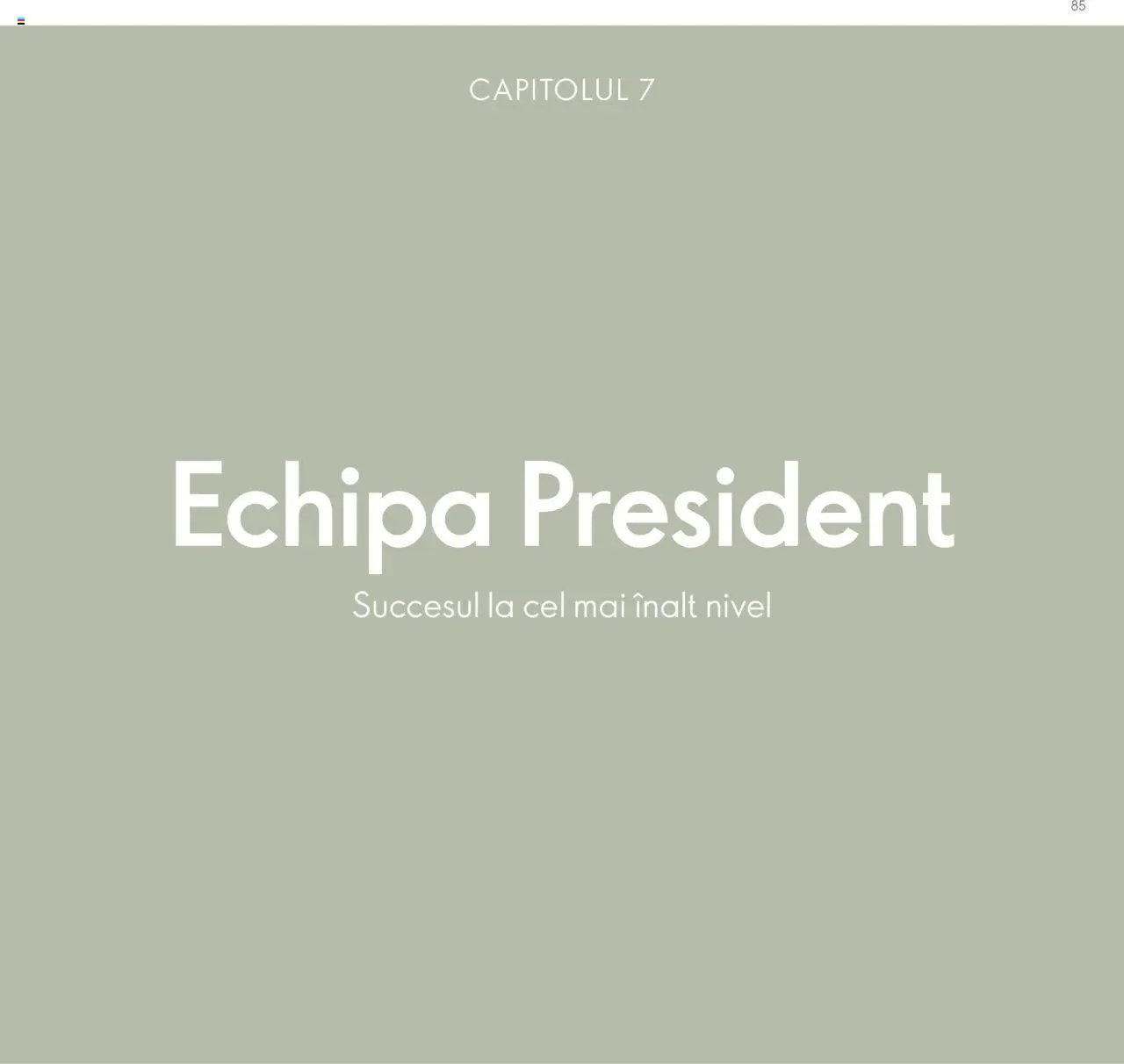 Oriflame catalog - Planul de Succes pentru Partenerul de Brand