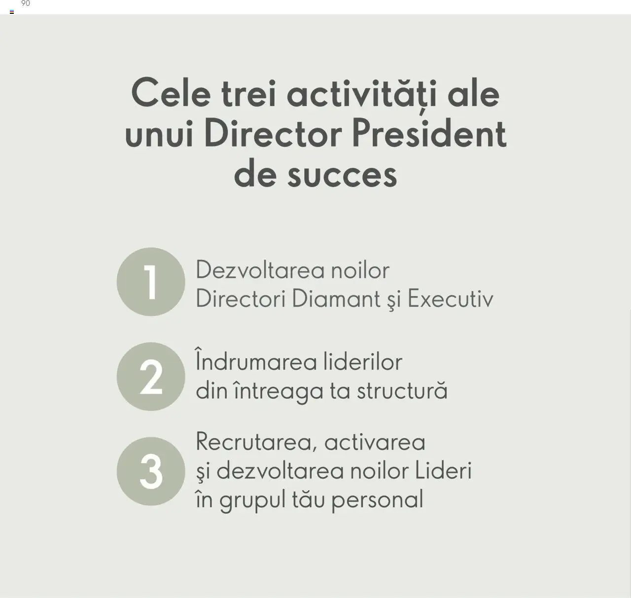 Oriflame catalog - Planul de Succes pentru Partenerul de Brand