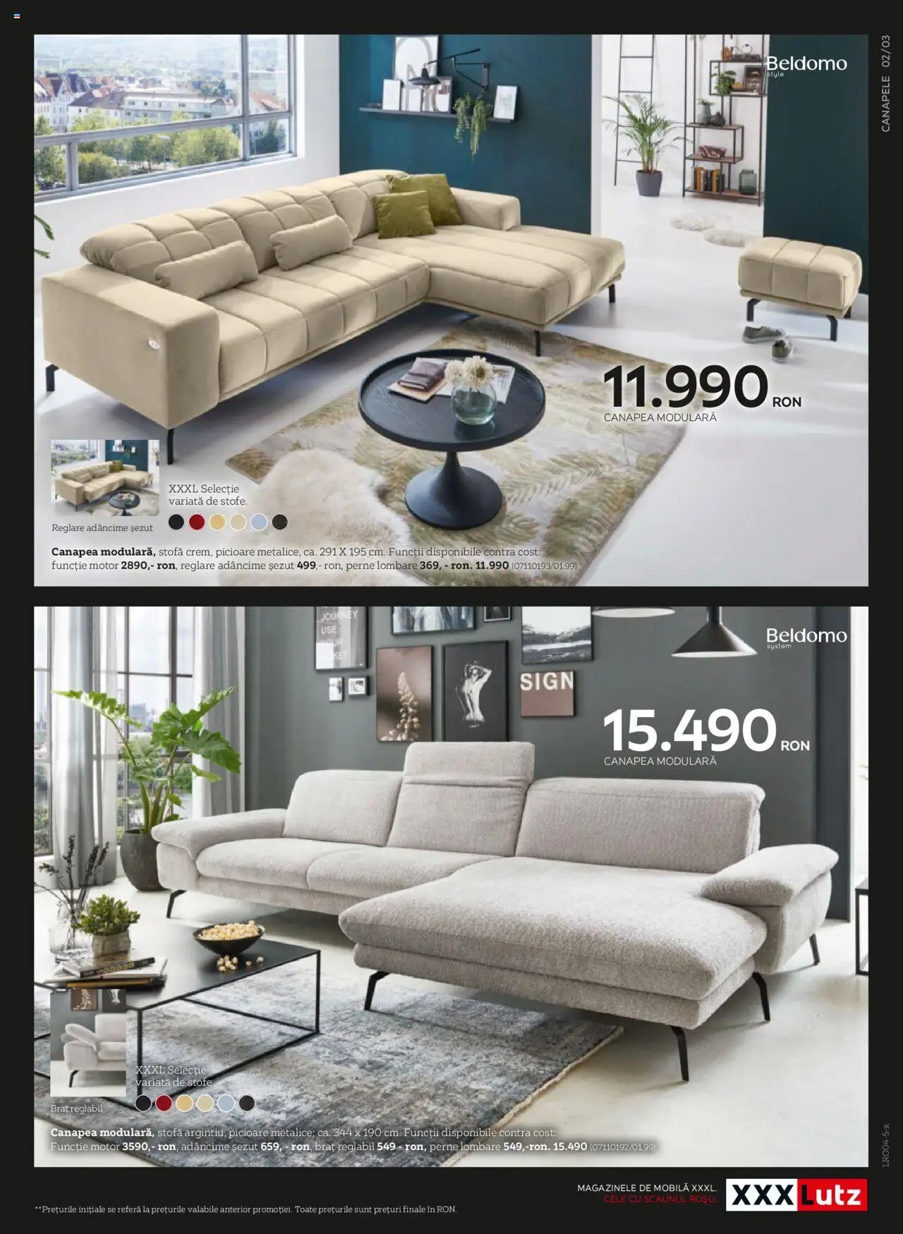 XXXLutz catalog - Mărci Premium