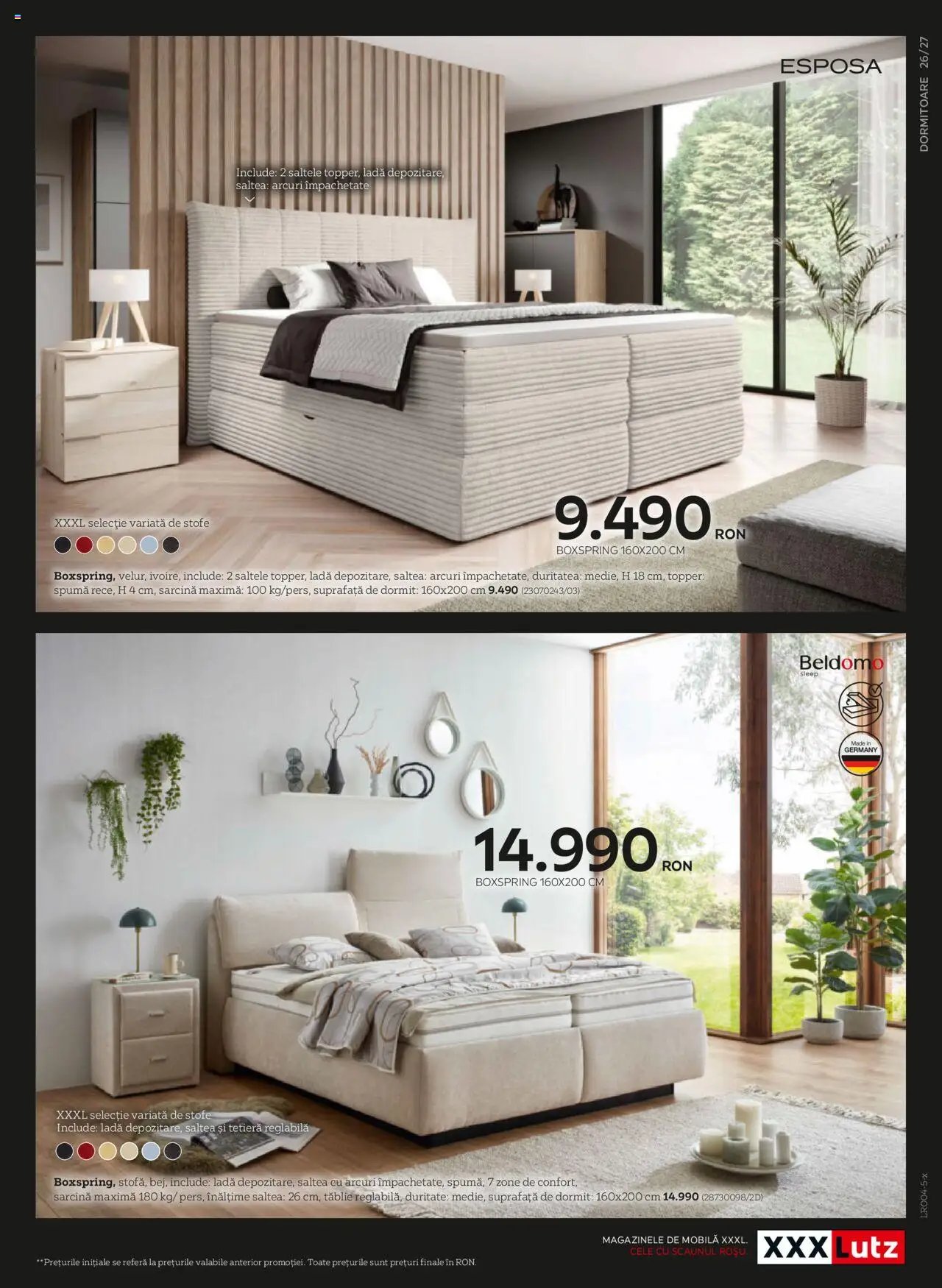 XXXLutz catalog - Mărci Premium