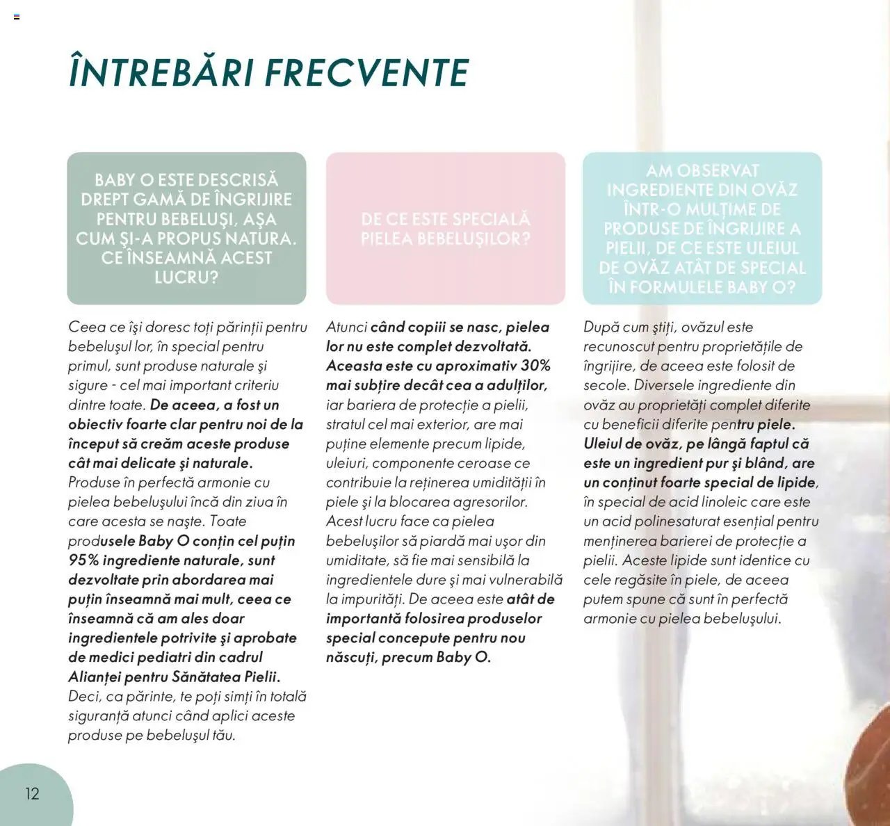 Oriflame catalog - Ghid Baby O