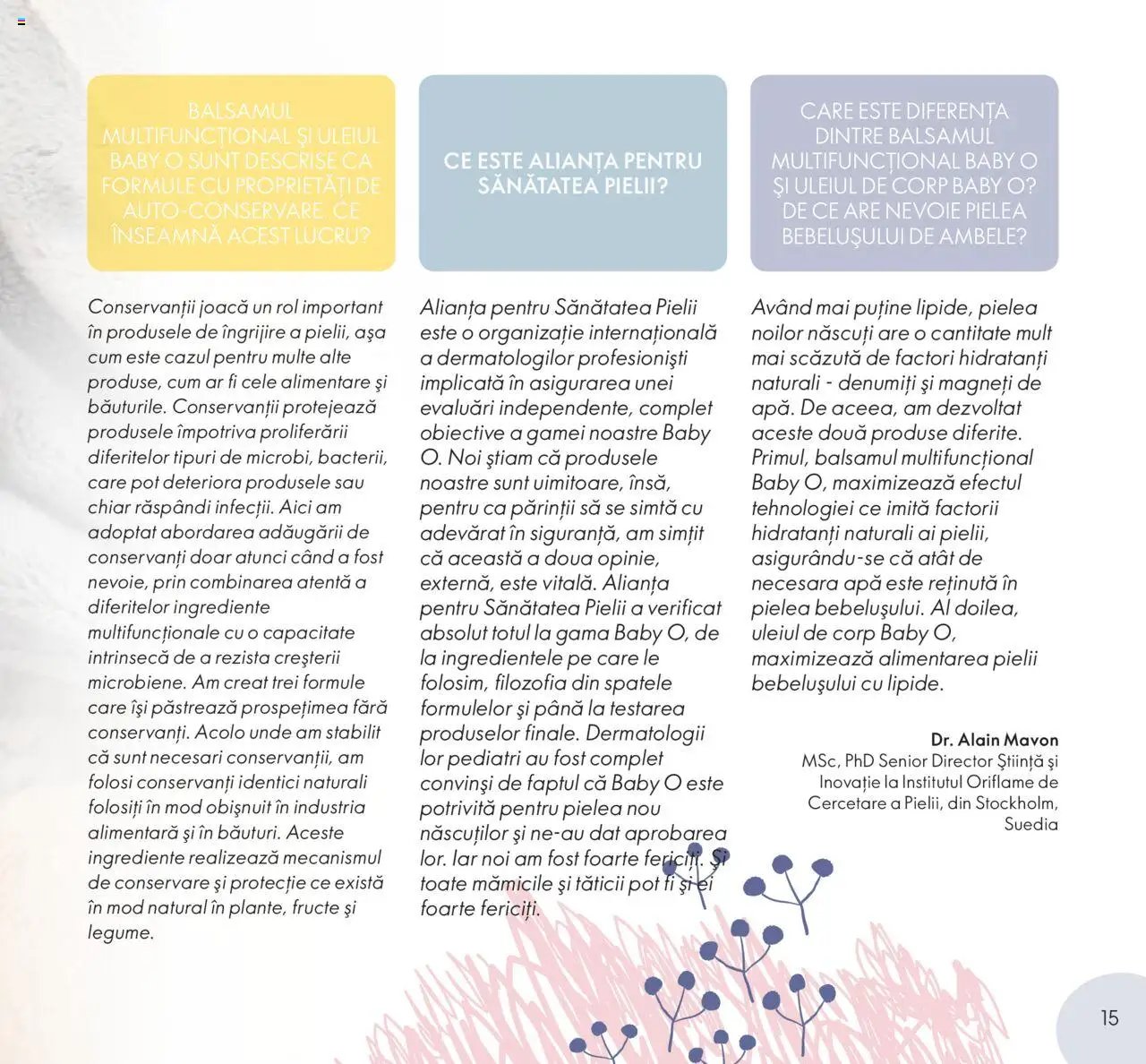 Oriflame catalog - Ghid Baby O