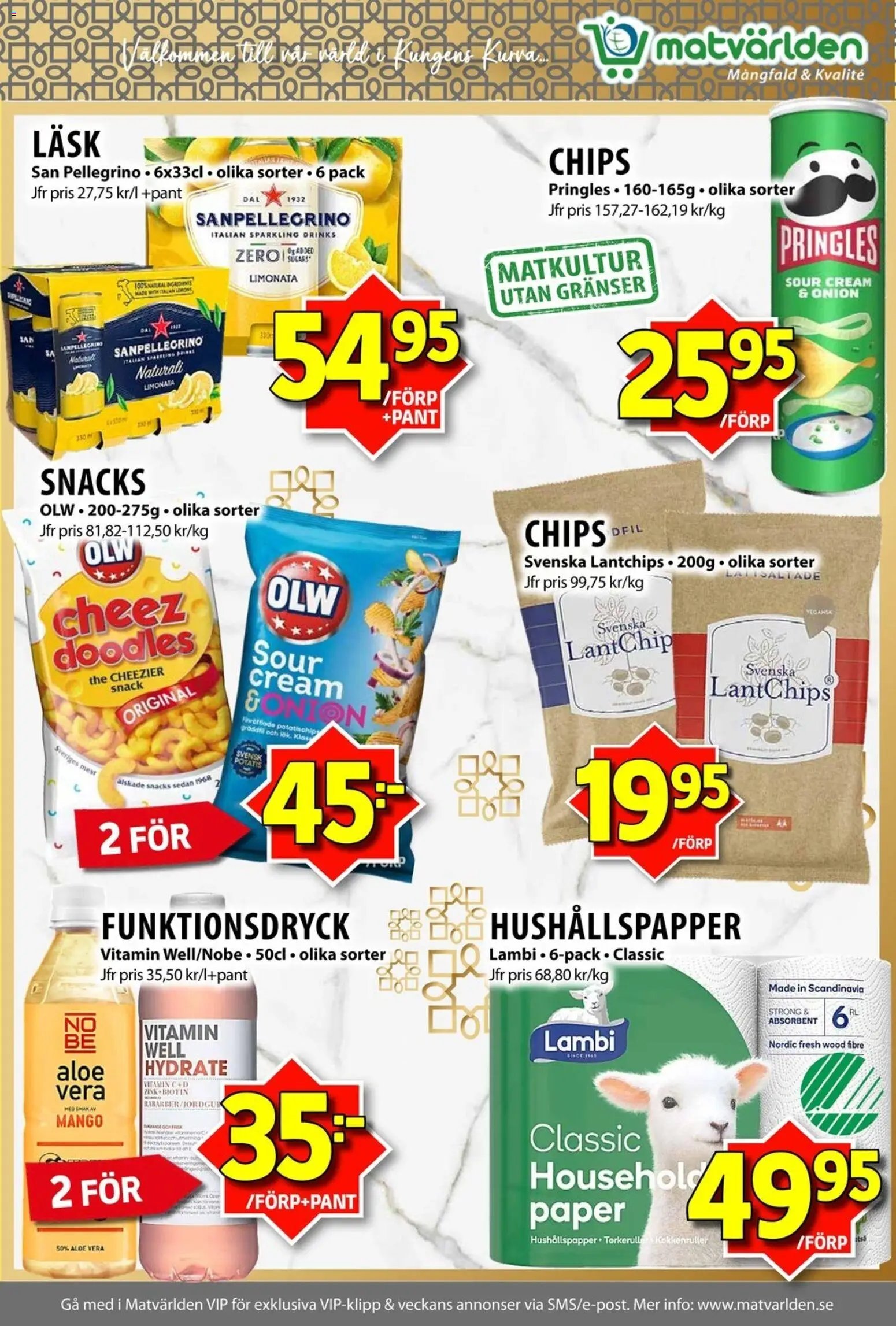 Matvärlden erbjudanden