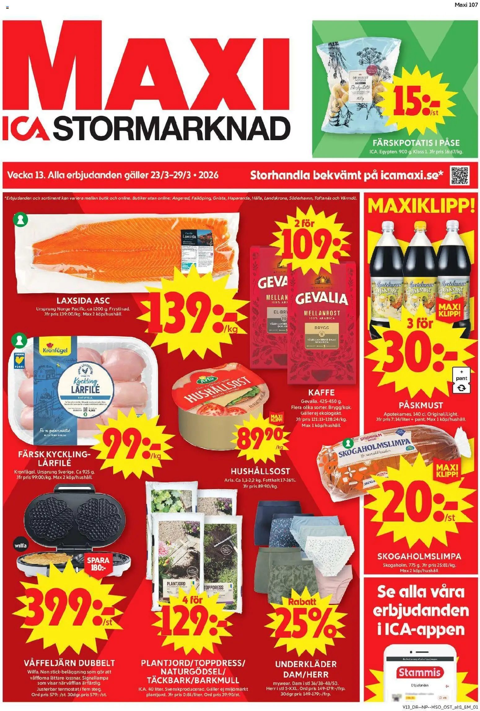 ICA Maxi erbjudanden