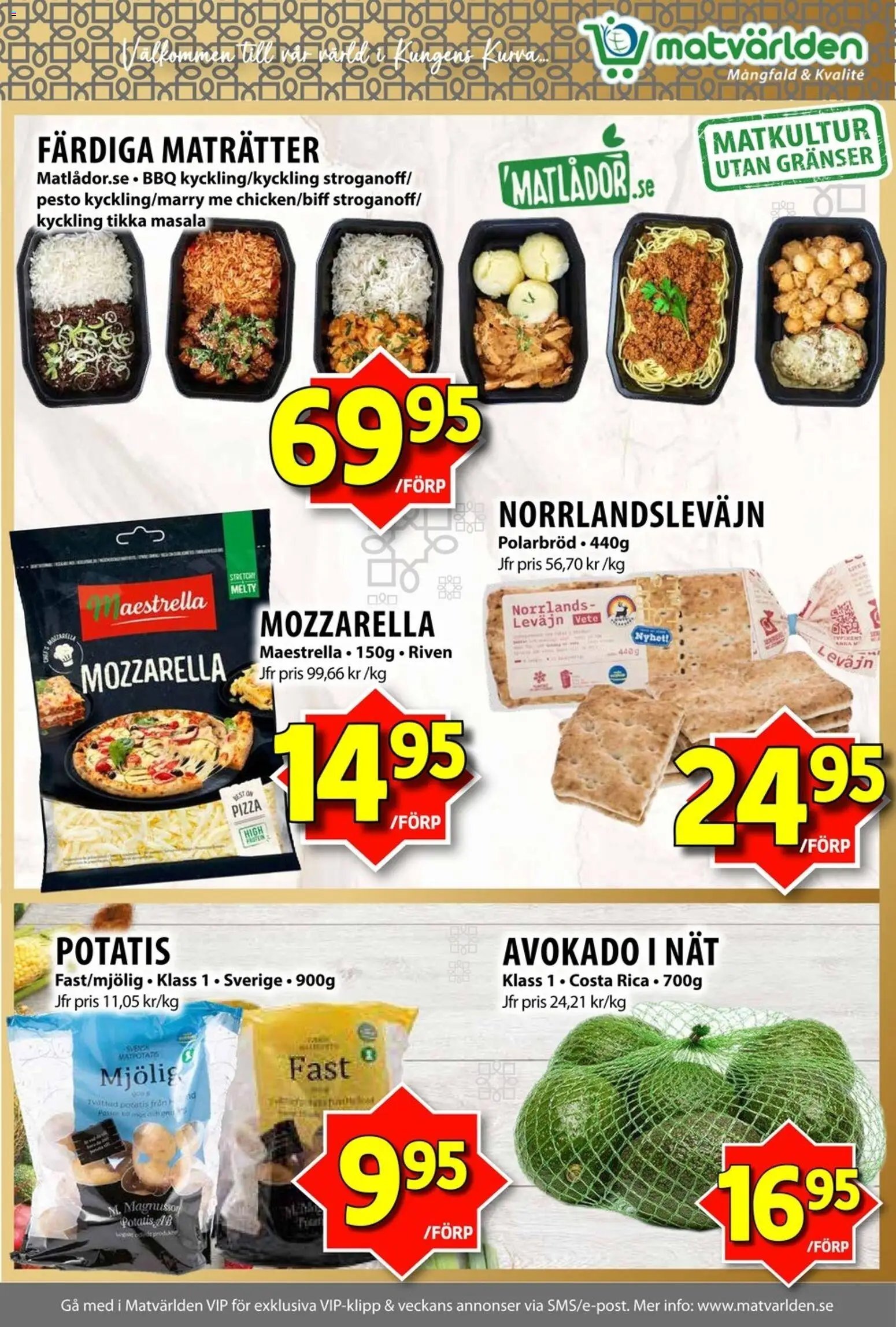 Matvärlden - erbjudanden