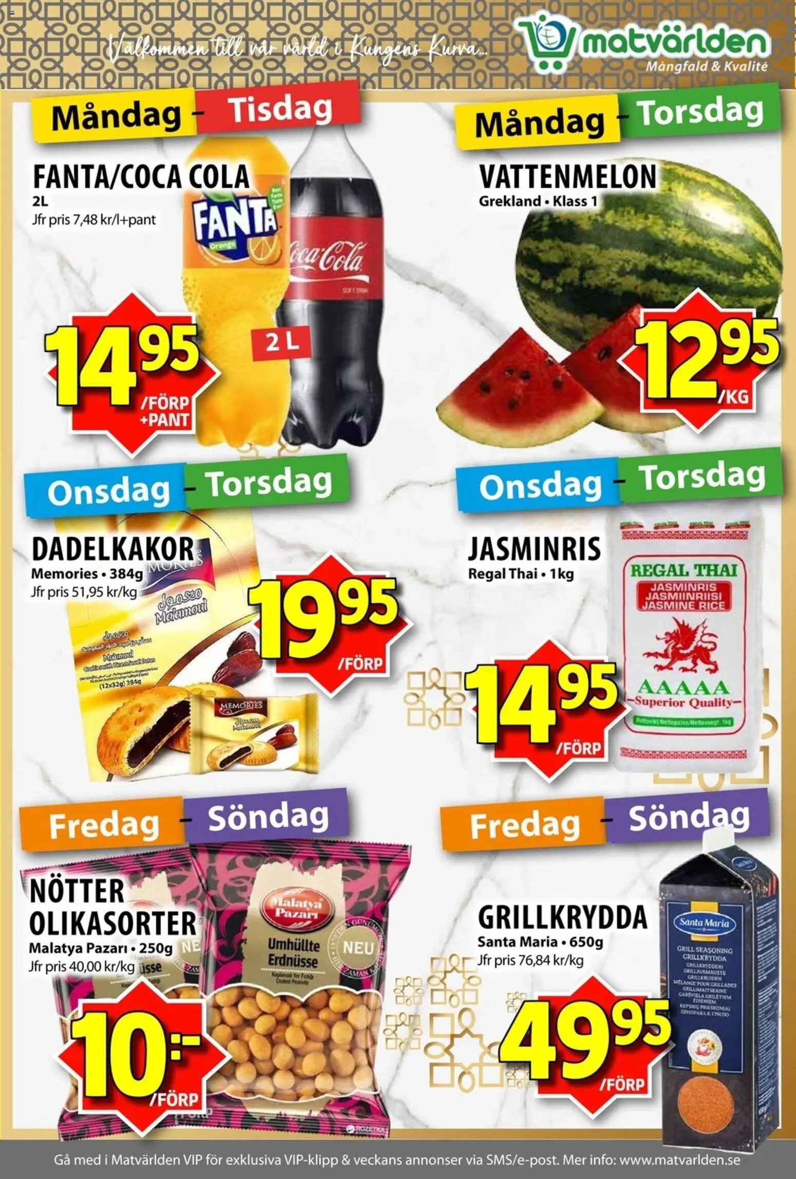 Matvärlden erbjudanden