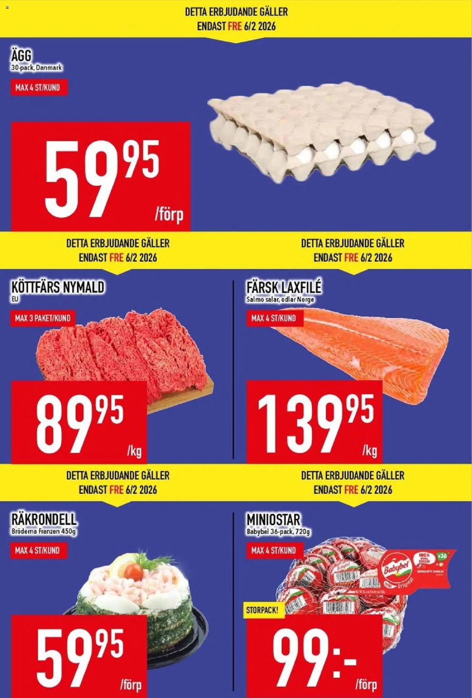 Matdax - erbjudanden