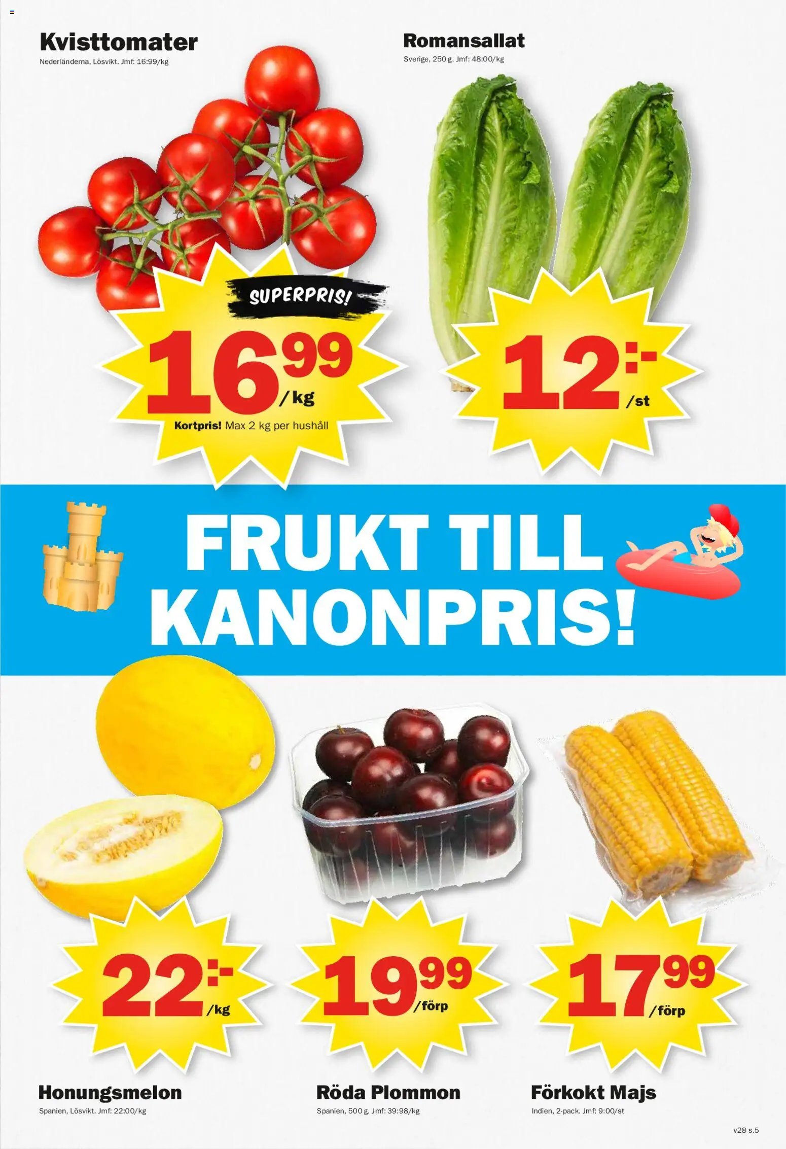 Pekås erbjudanden