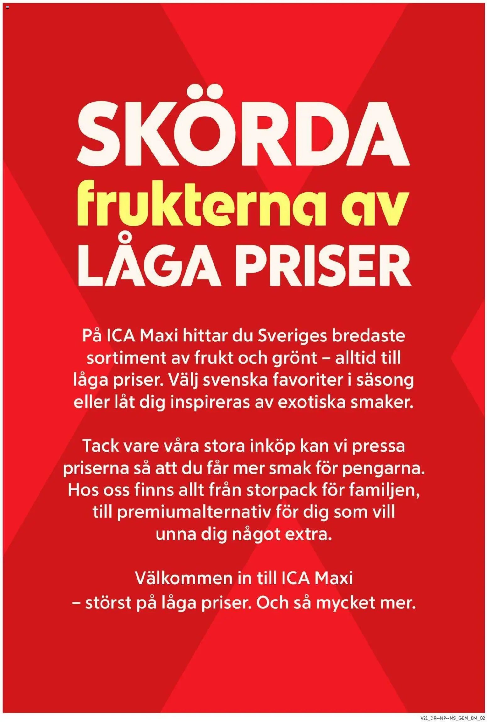 ICA Maxi erbjudanden