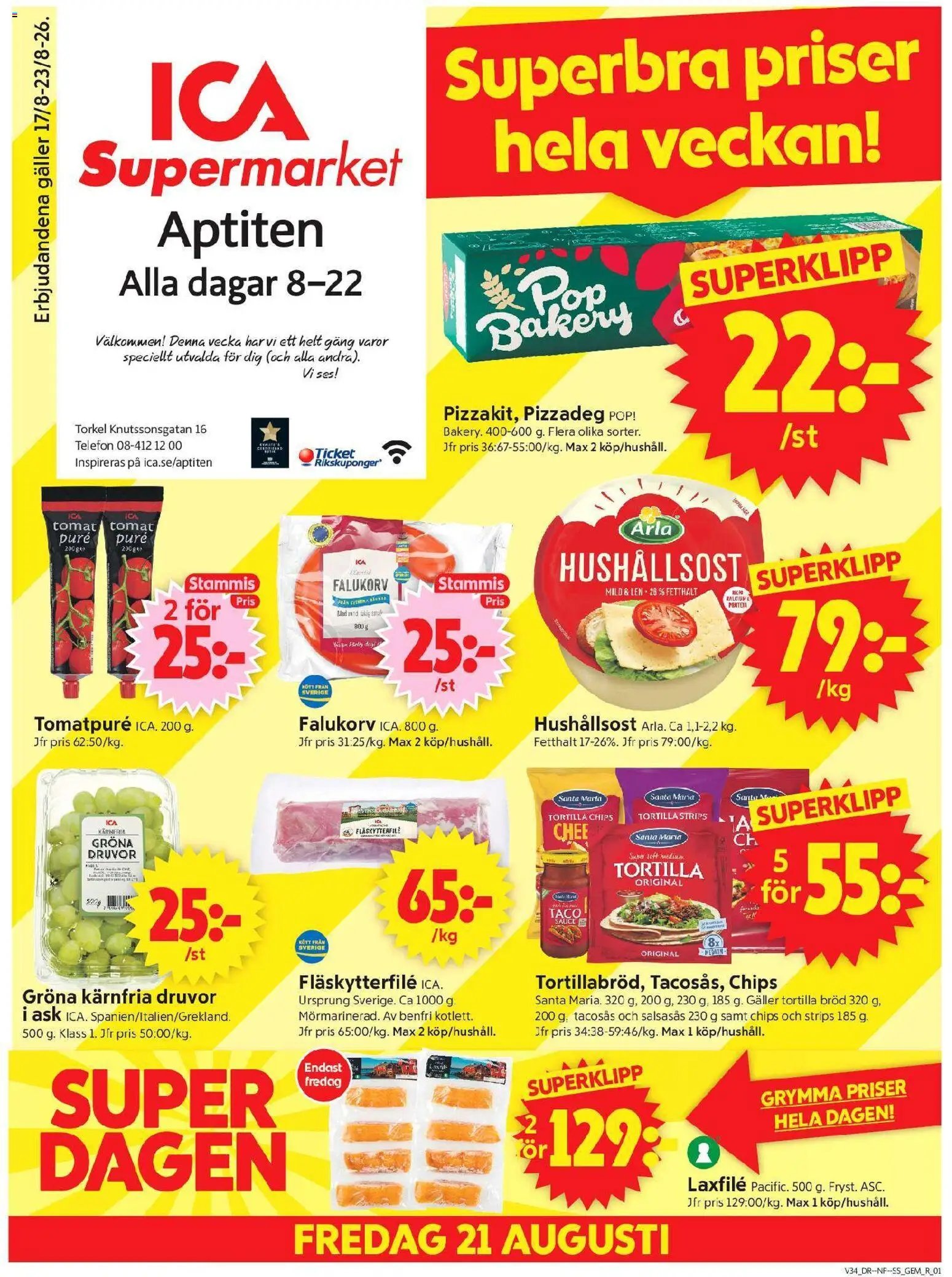 ICA Supermarket erbjudanden