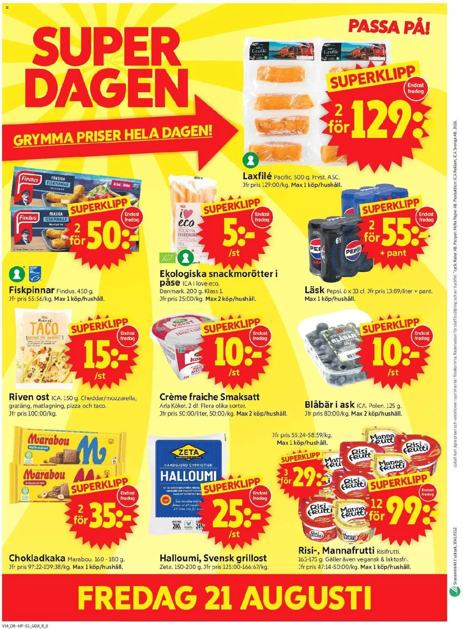 ICA Supermarket erbjudanden