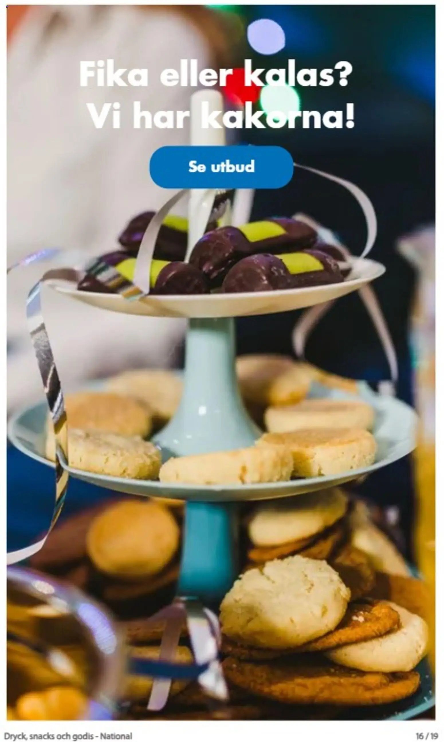 Biltema erbjudanden Dryck, snacks och godis