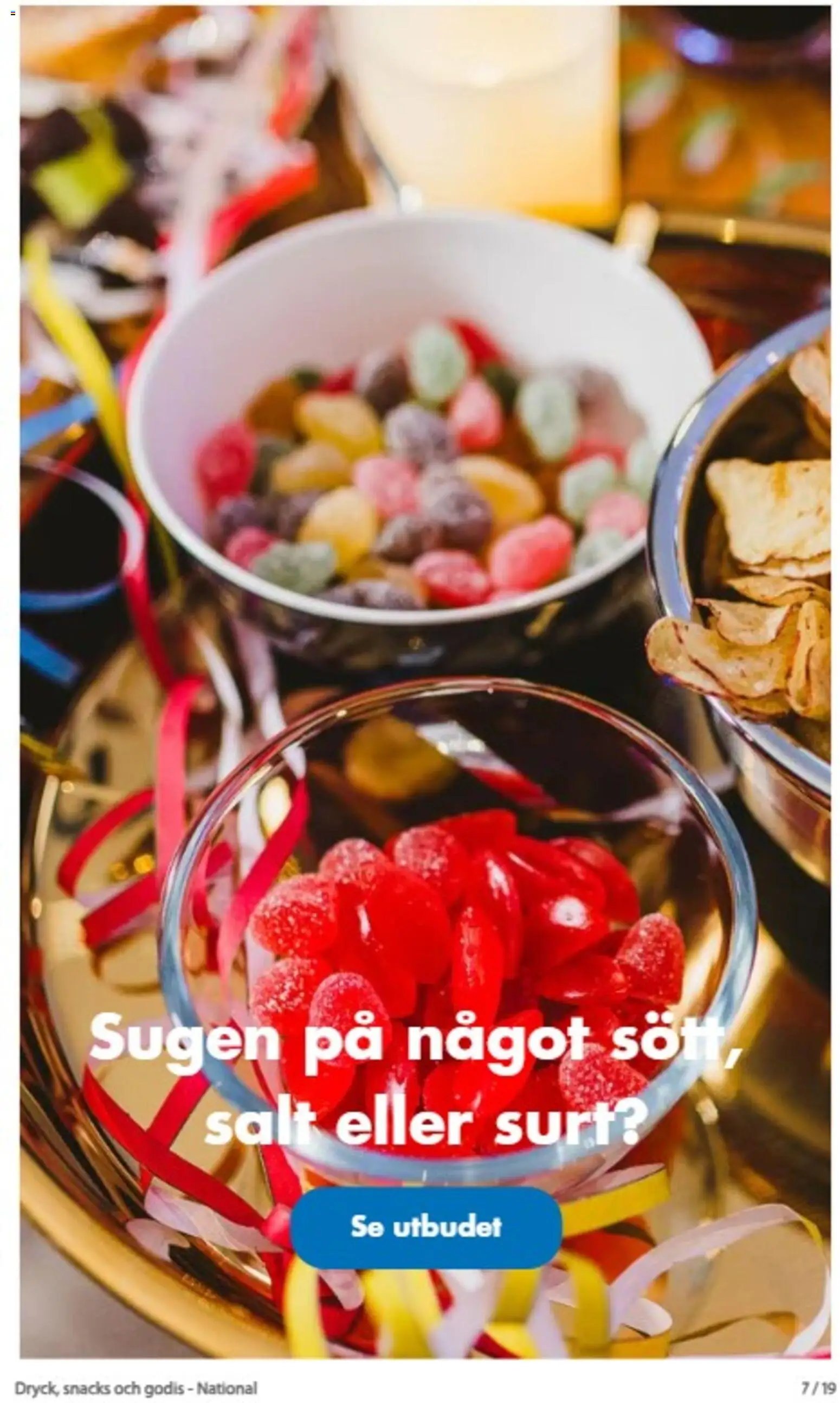 Biltema erbjudanden Dryck, snacks och godis