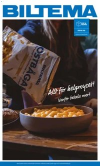 Biltema erbjudanden Dryck, snacks och godis