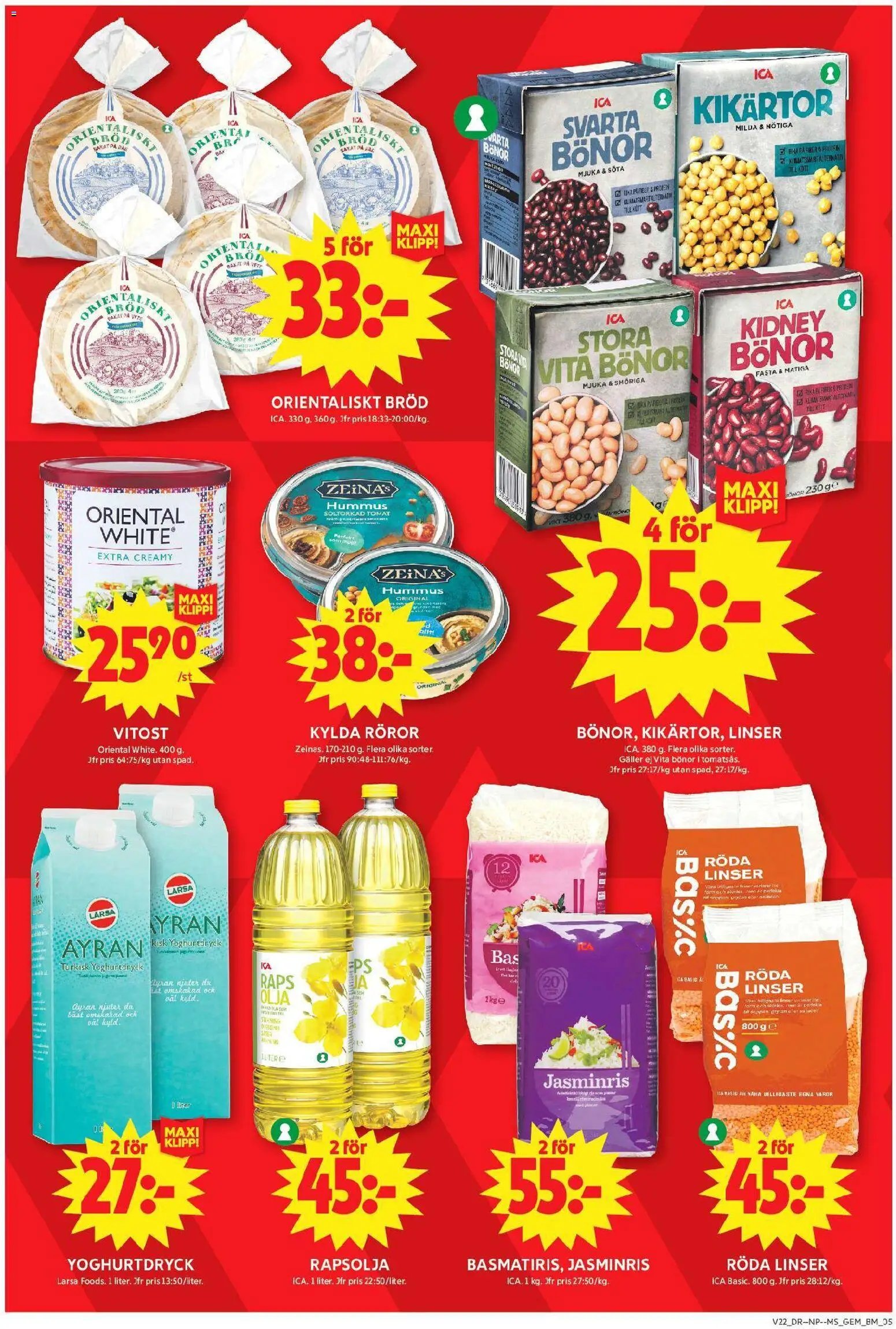 ICA Maxi erbjudanden