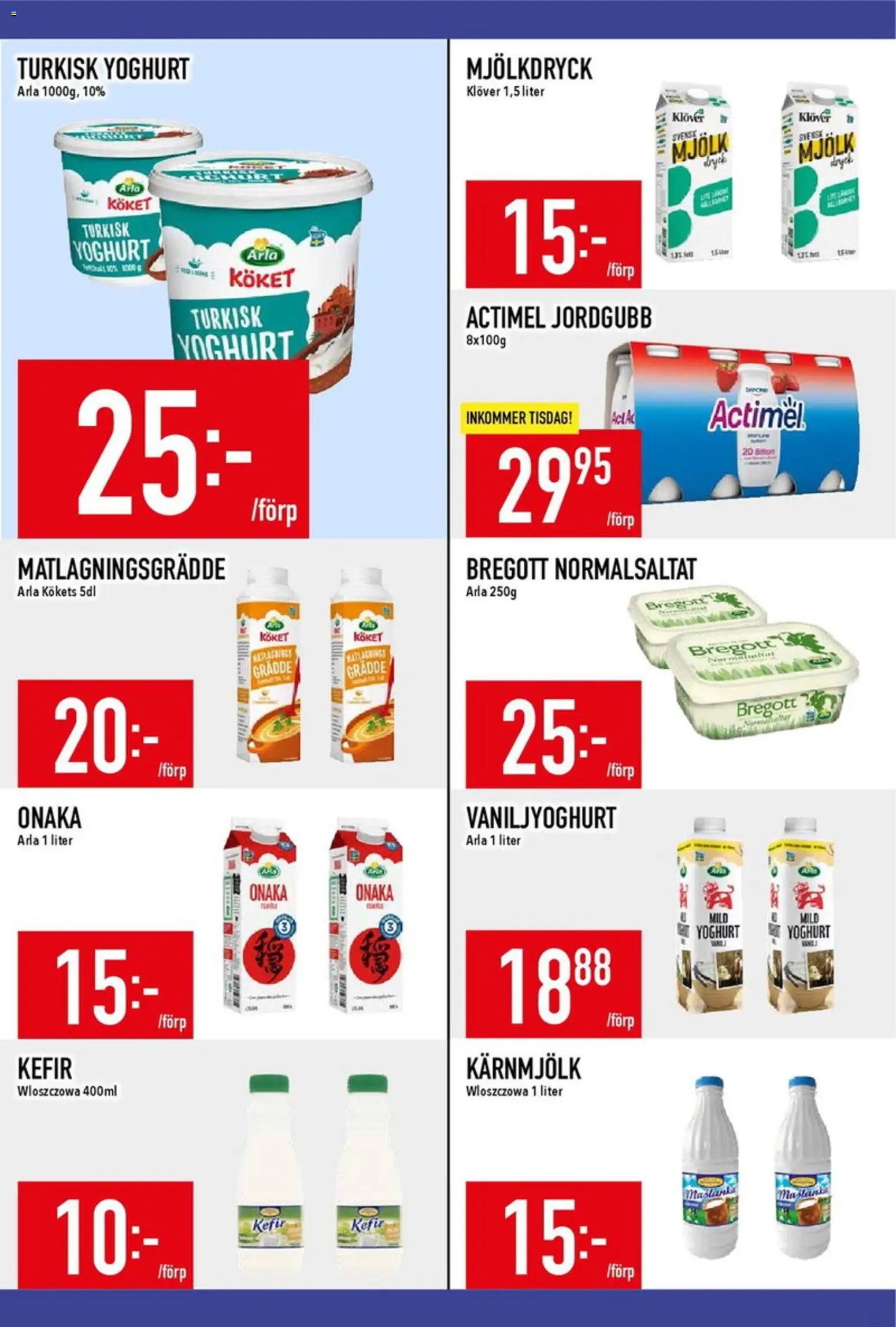 Matdax erbjudanden
