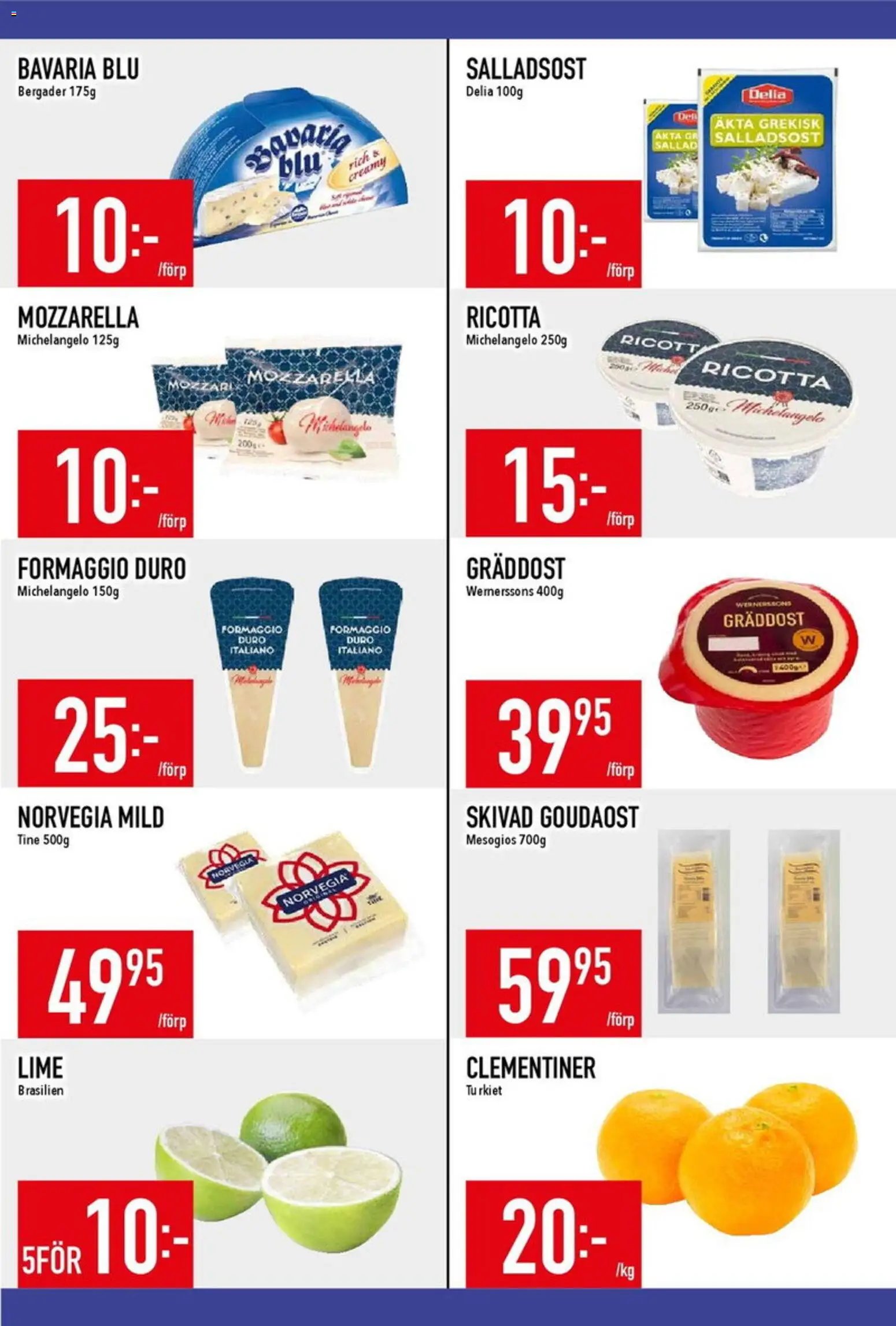 Matdax erbjudanden
