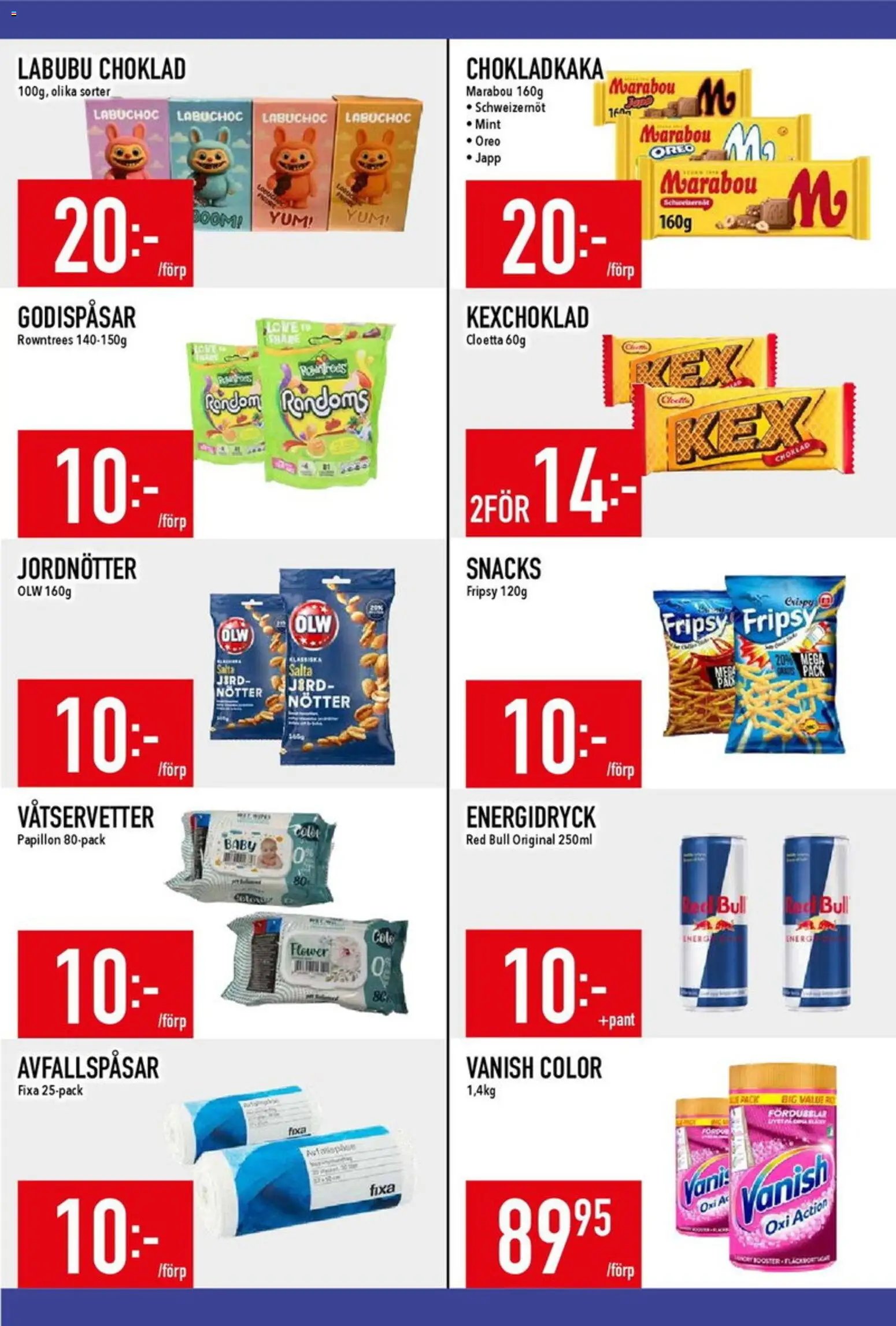 Matdax erbjudanden