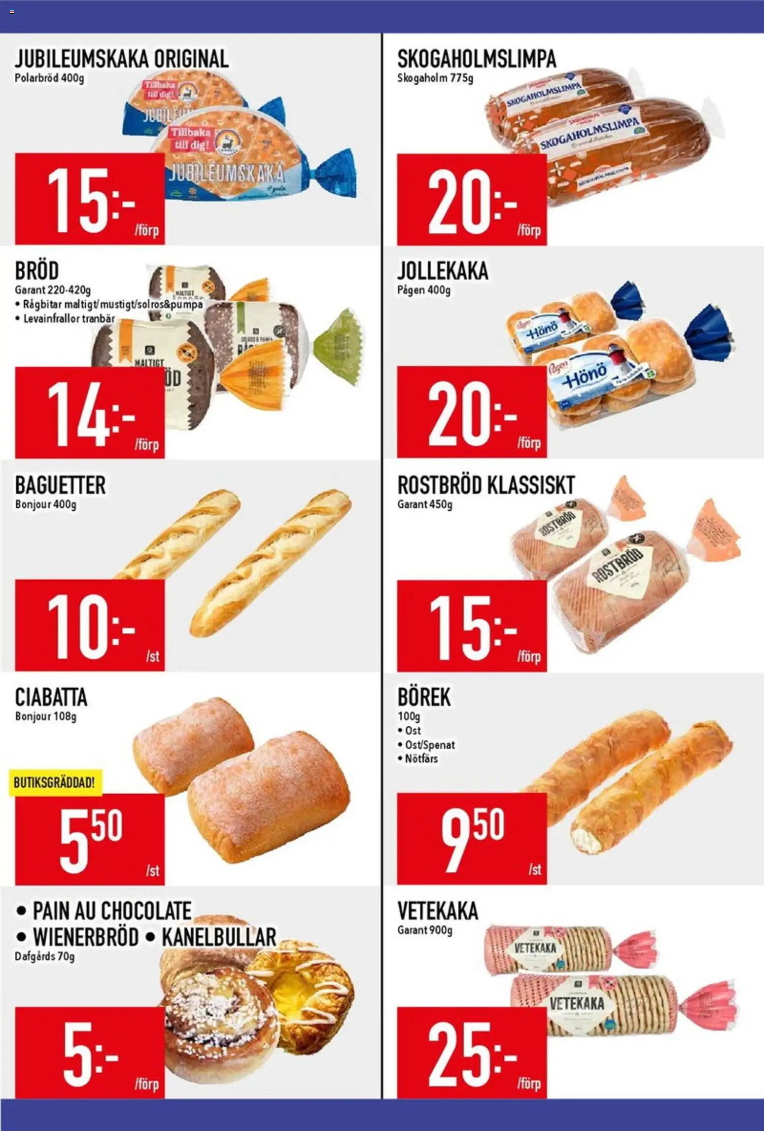 Matdax erbjudanden