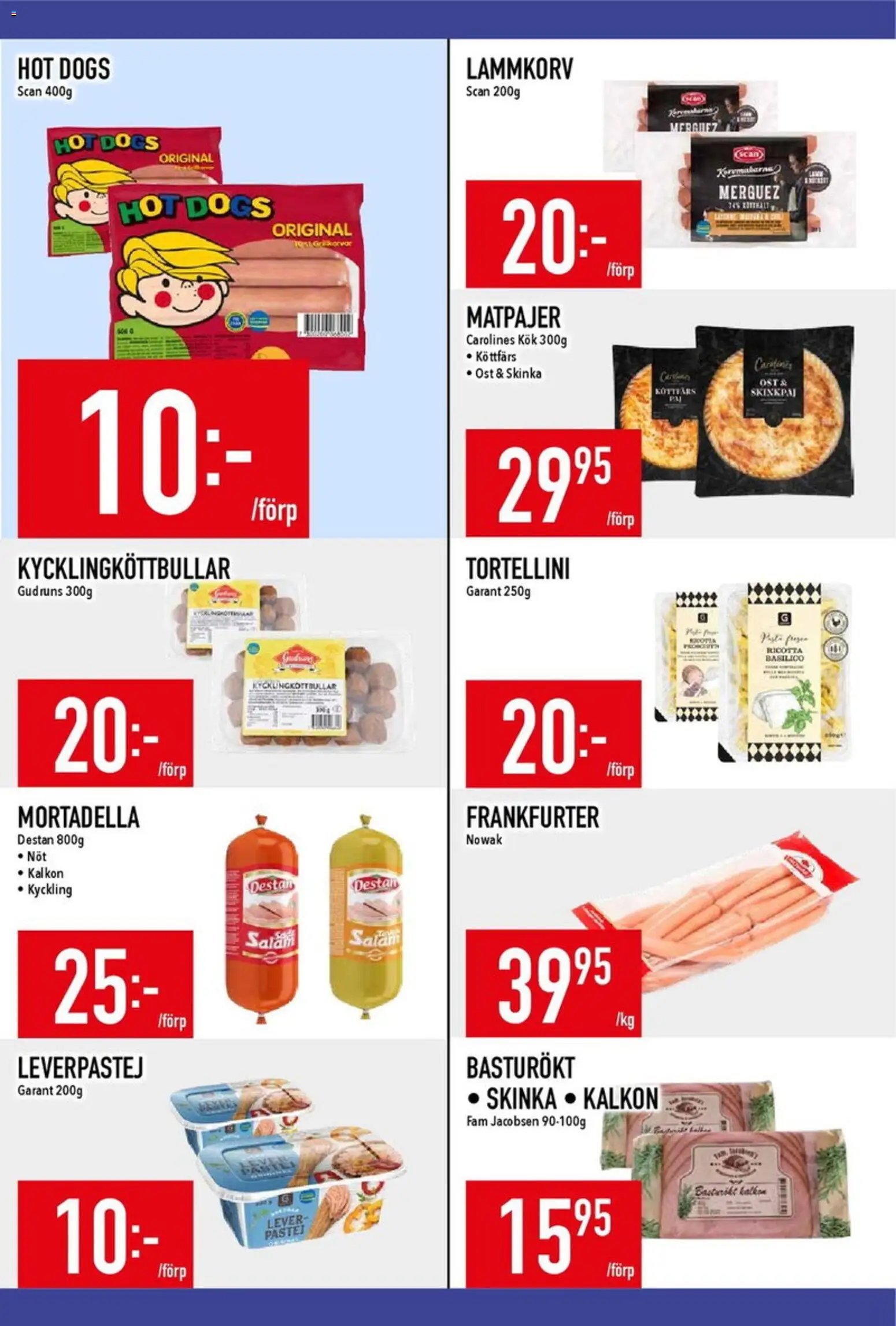 Matdax erbjudanden