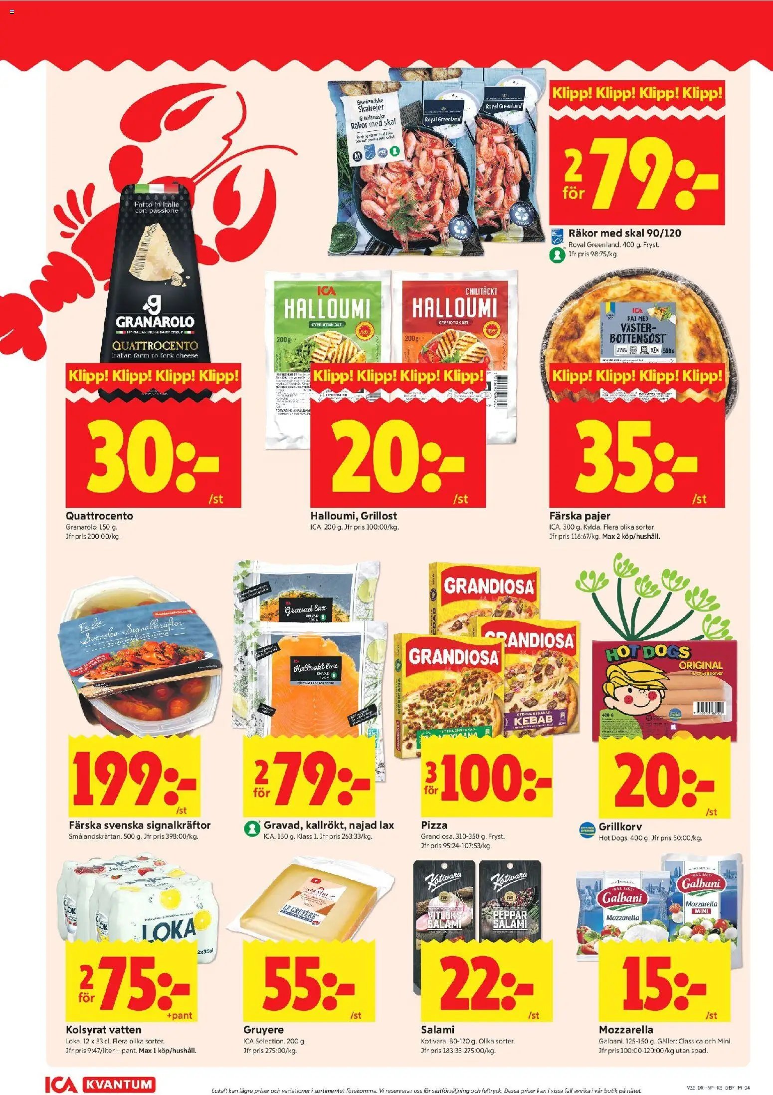 ICA Kvantum erbjudanden