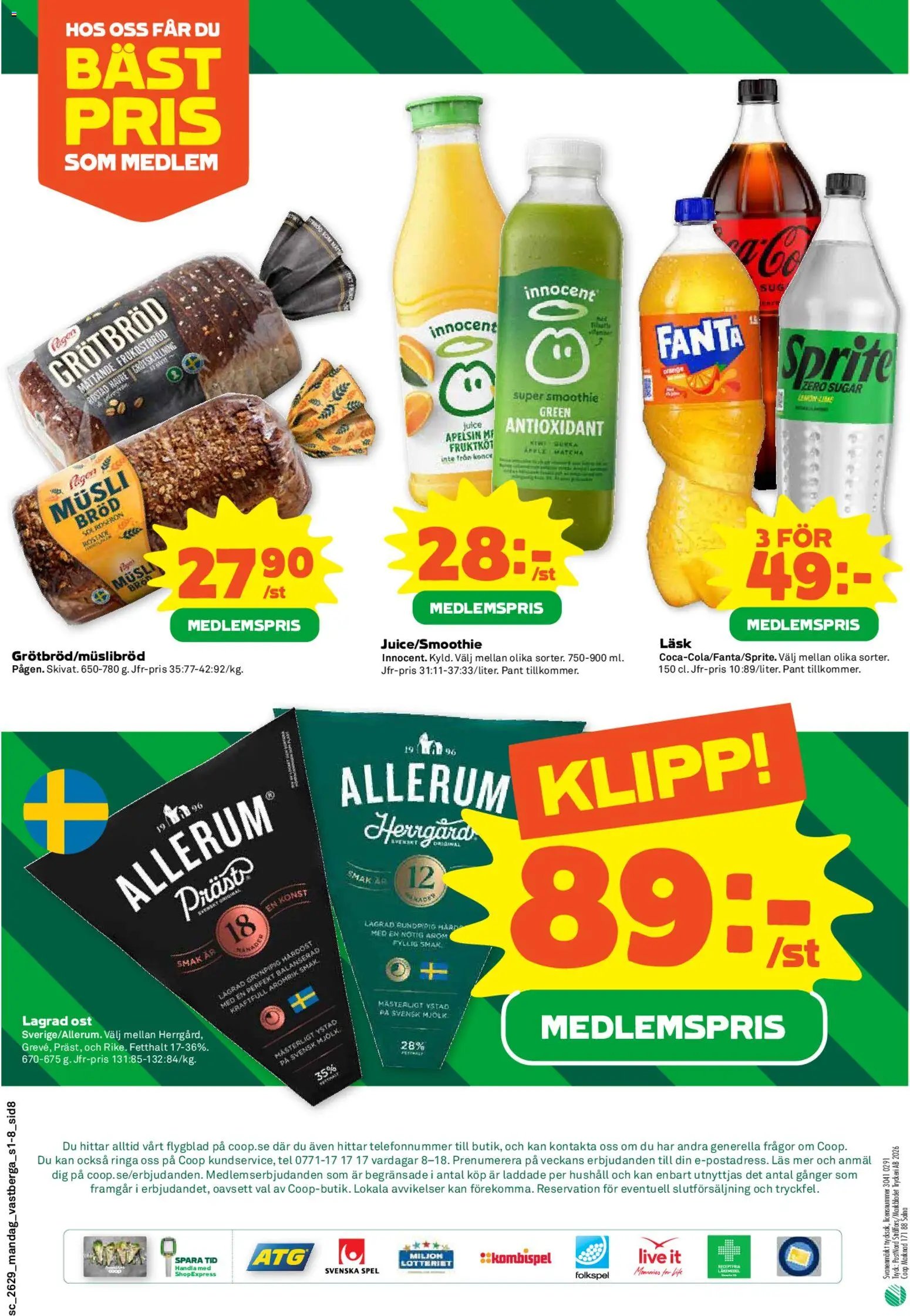 Coop erbjudanden