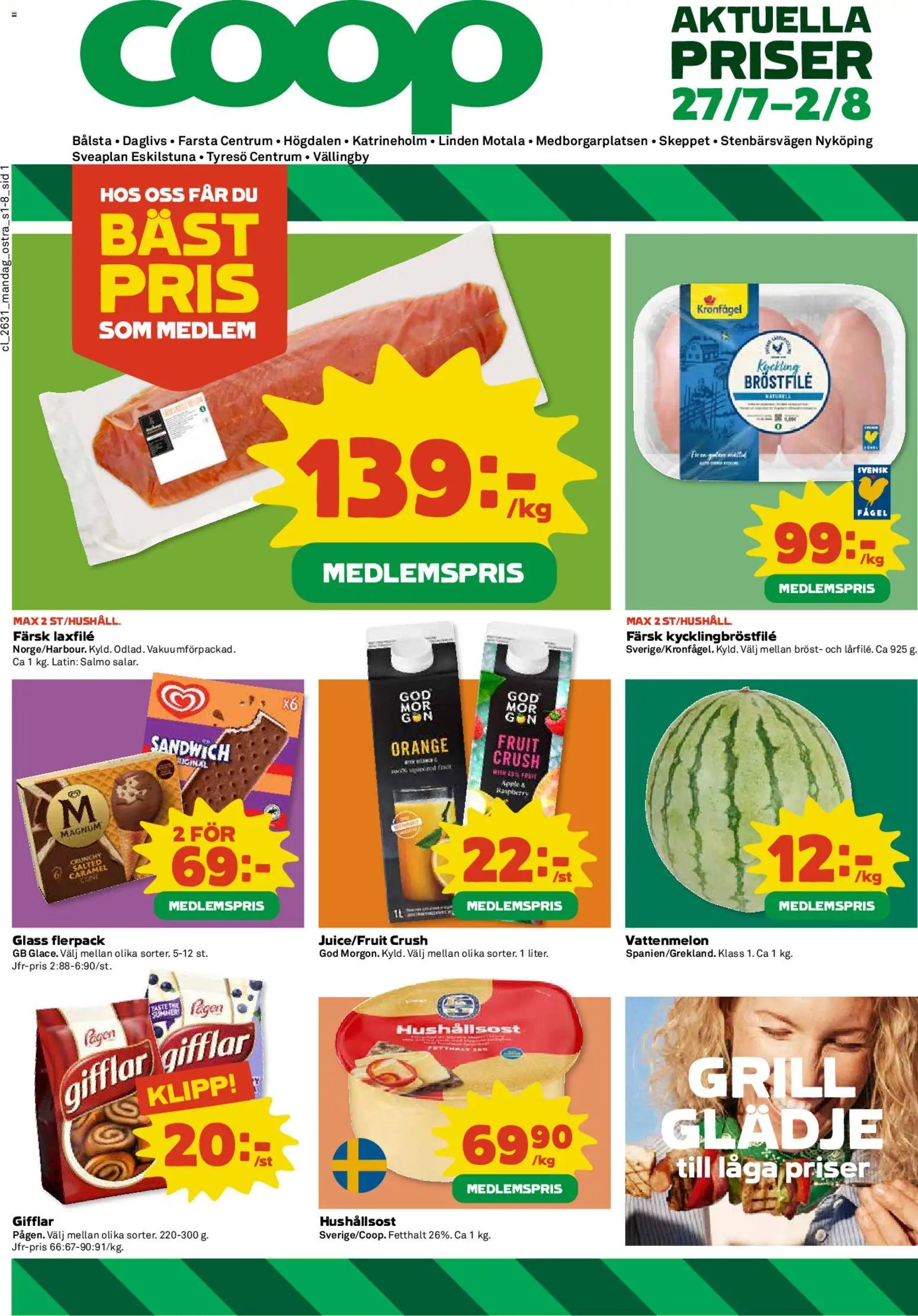 Coop Daglivs erbjudanden