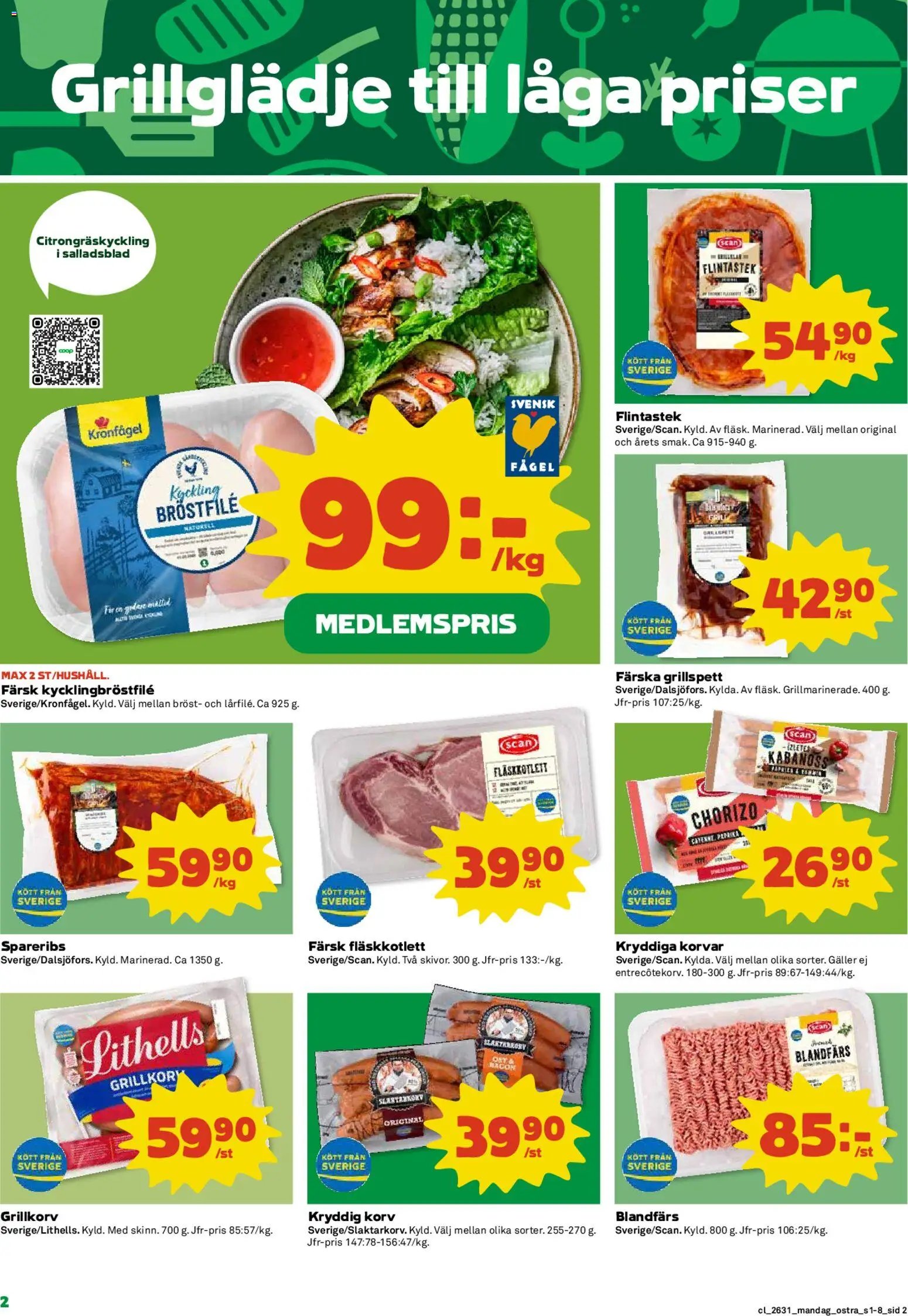 Coop Daglivs erbjudanden