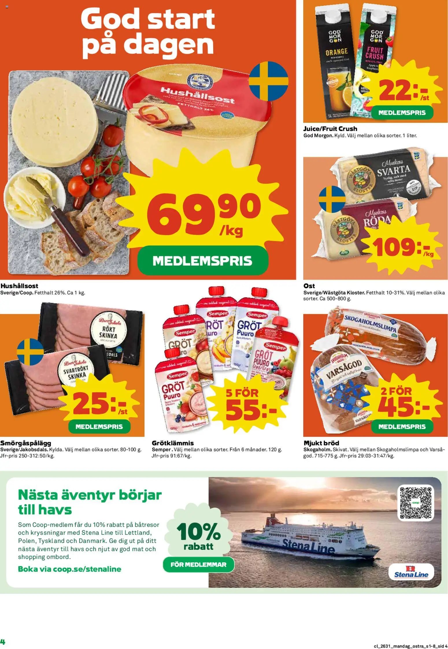 Coop Daglivs erbjudanden