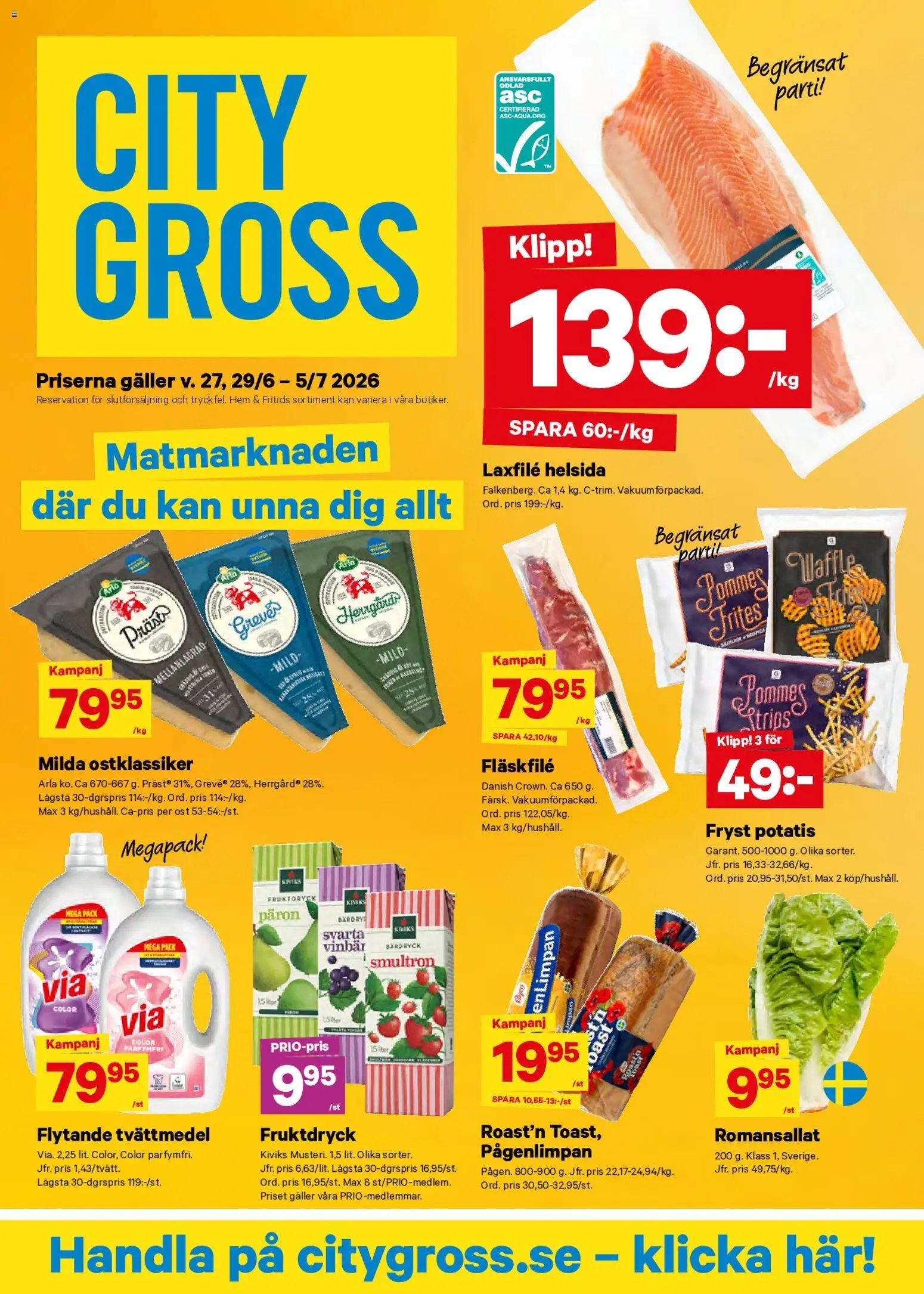 City Gross erbjudanden