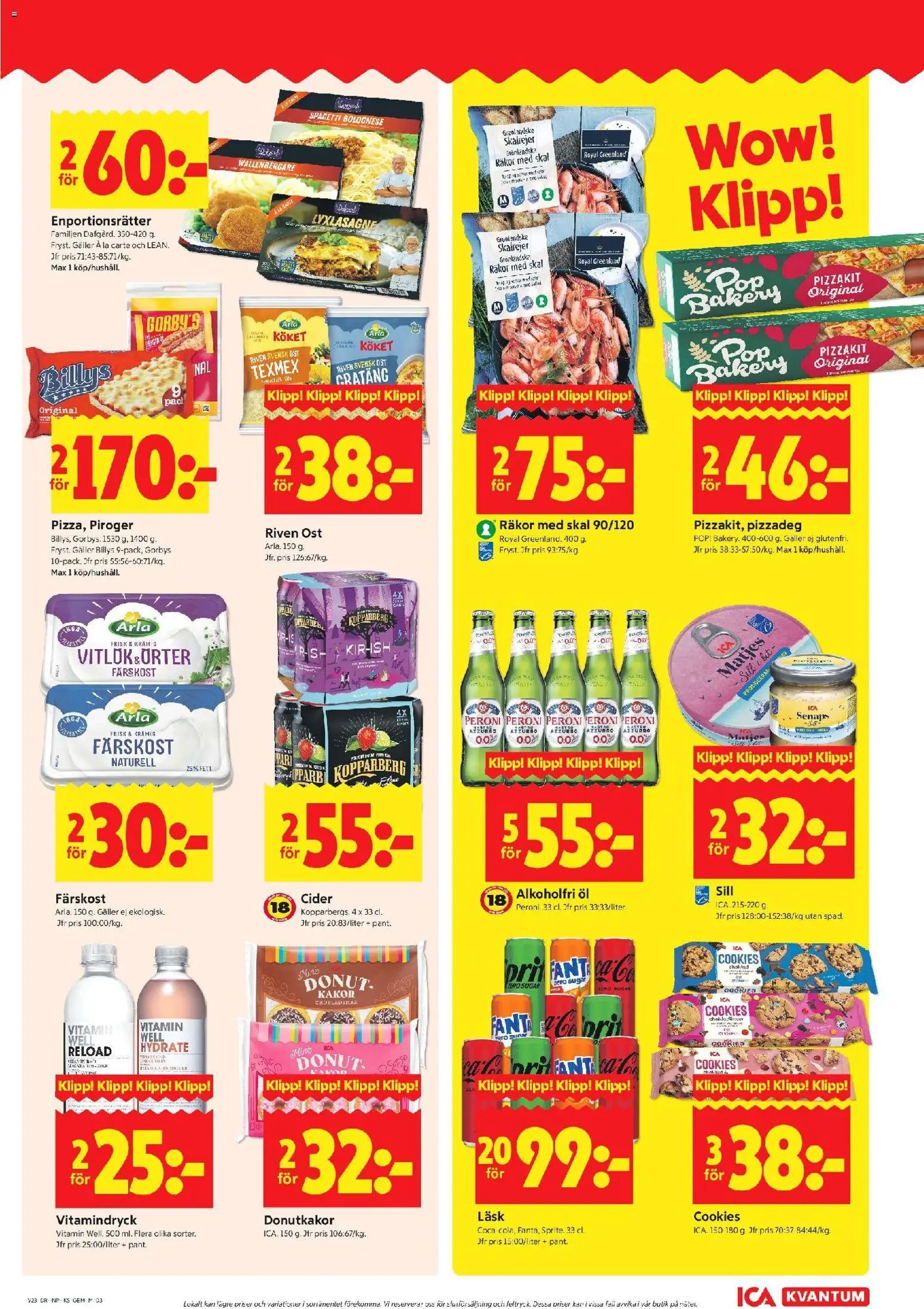 ICA Kvantum erbjudanden