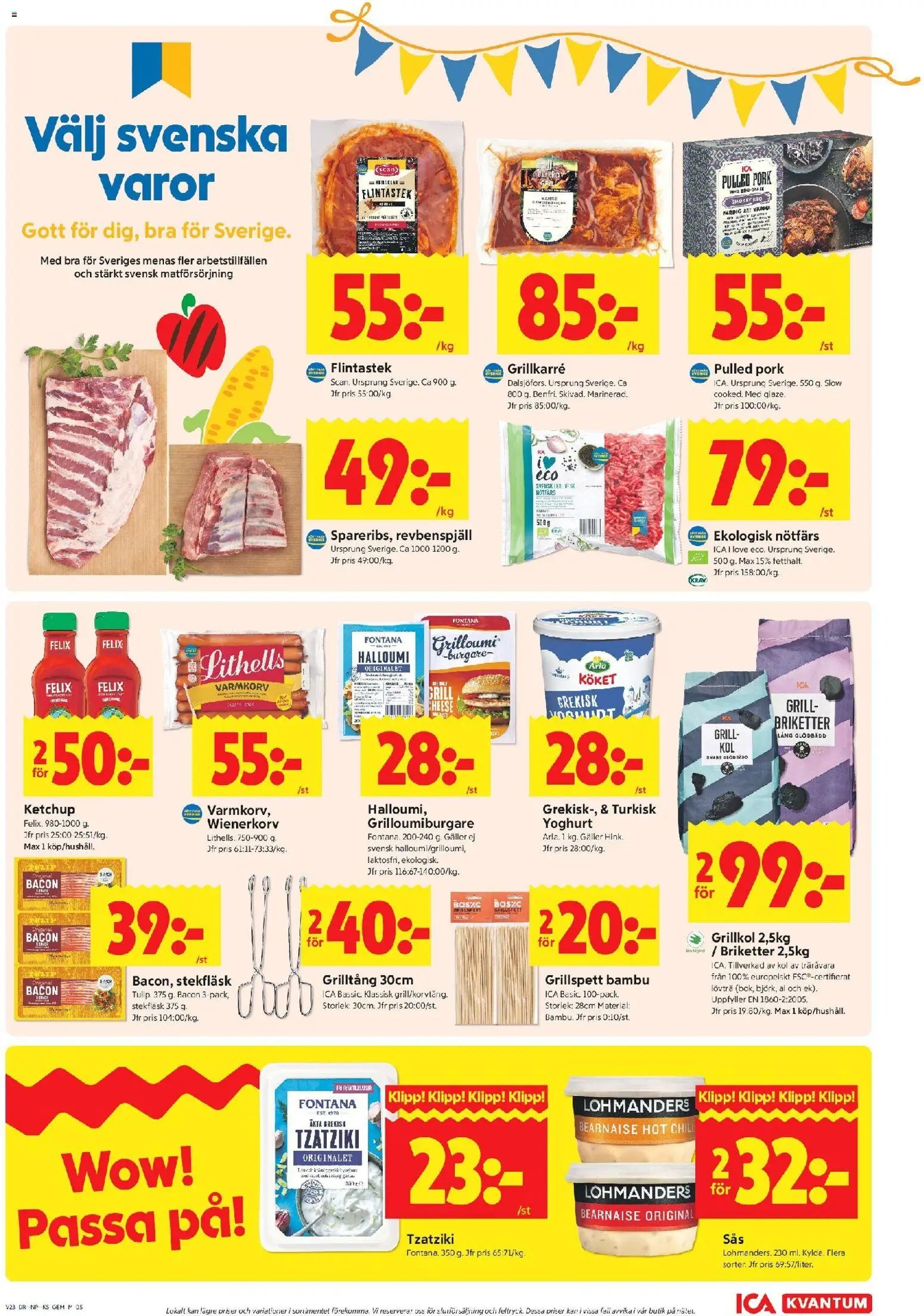 ICA Kvantum erbjudanden