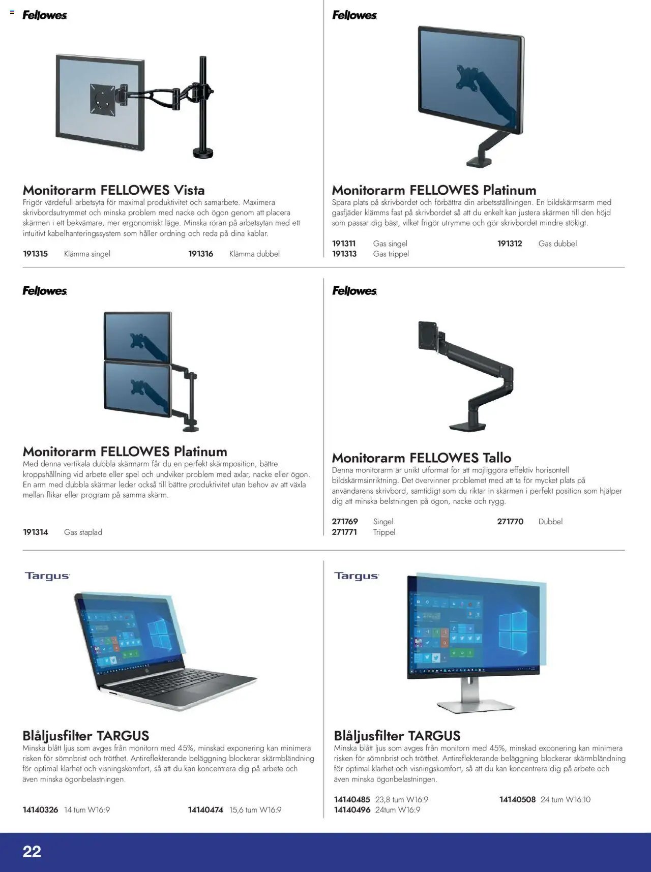 Lyreco - Ergonomifolder 2023/24