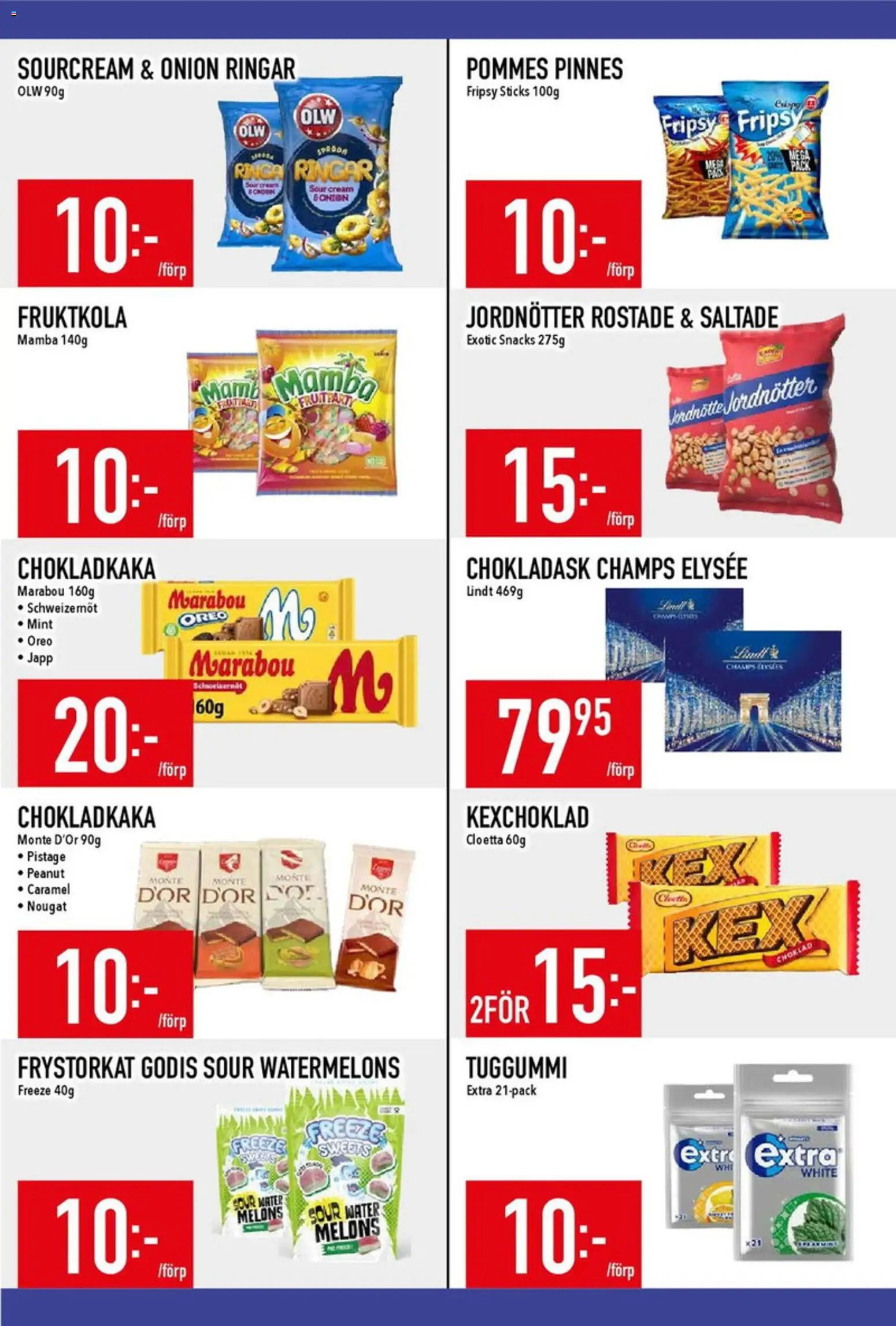 Matdax erbjudanden