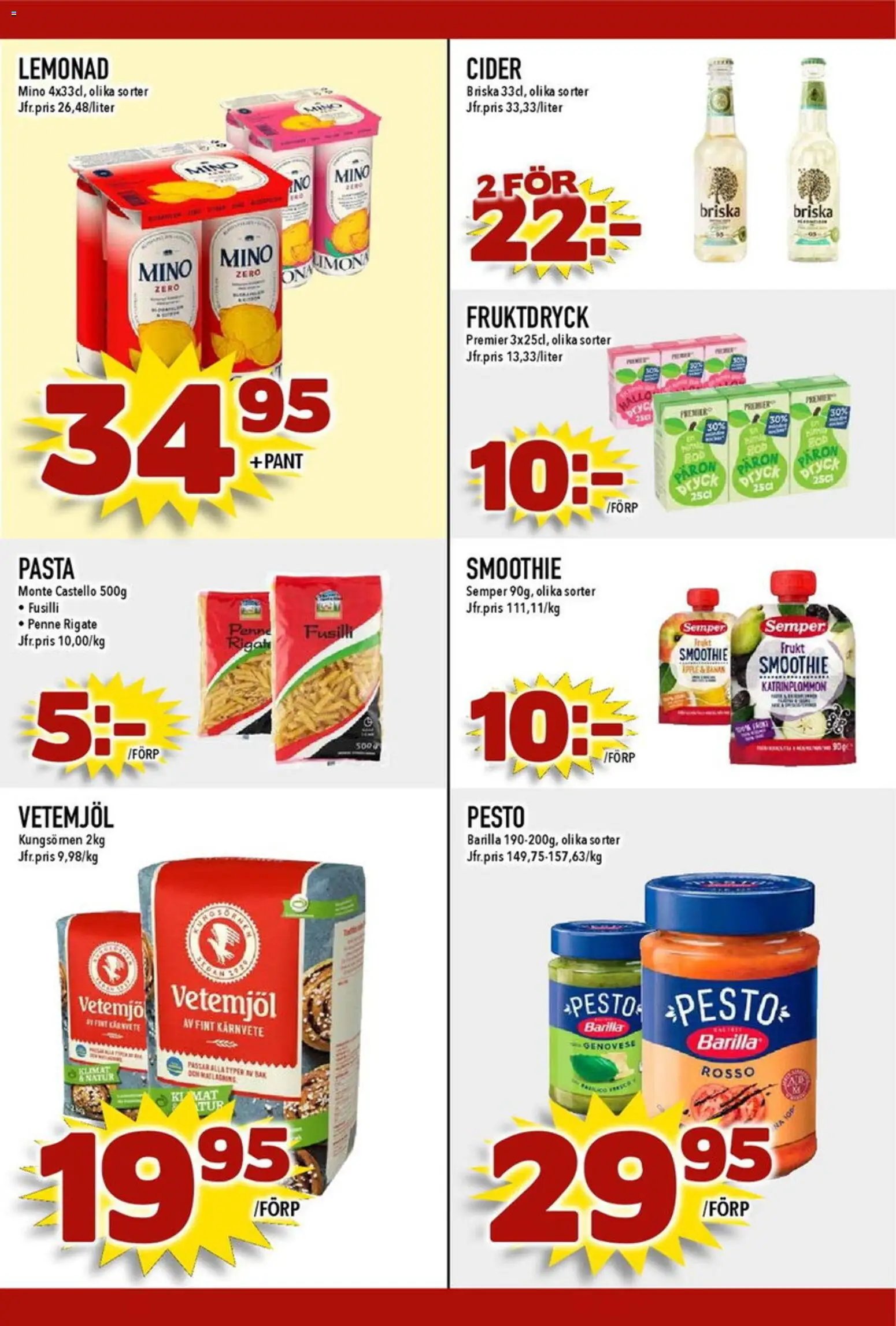 Matdax erbjudanden